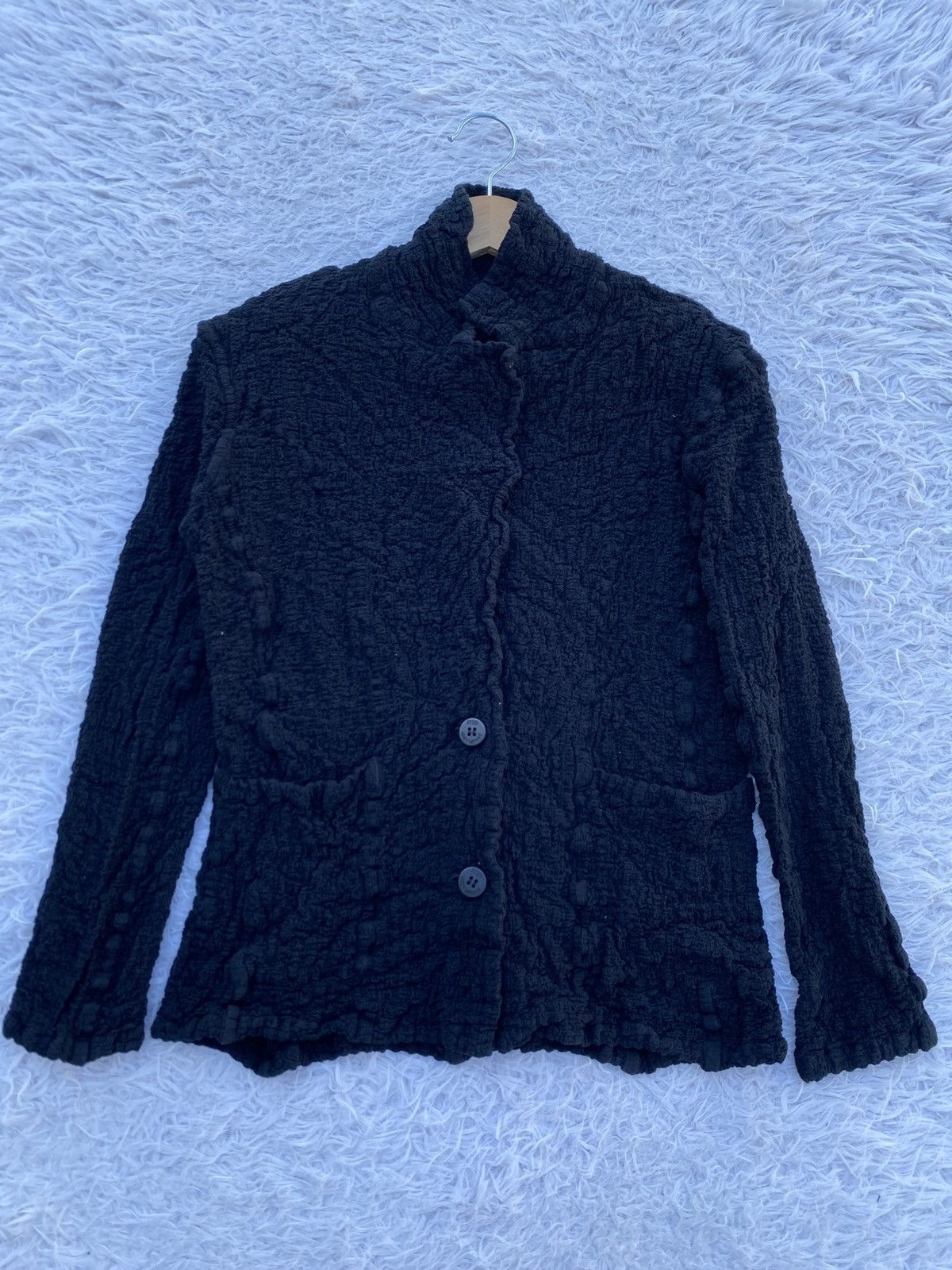 Issey Miyake Rare Vintage me Issey Miyake Couliflower Pleated Jacket Size S / US 4 / IT 40 - 1 Thumbnail