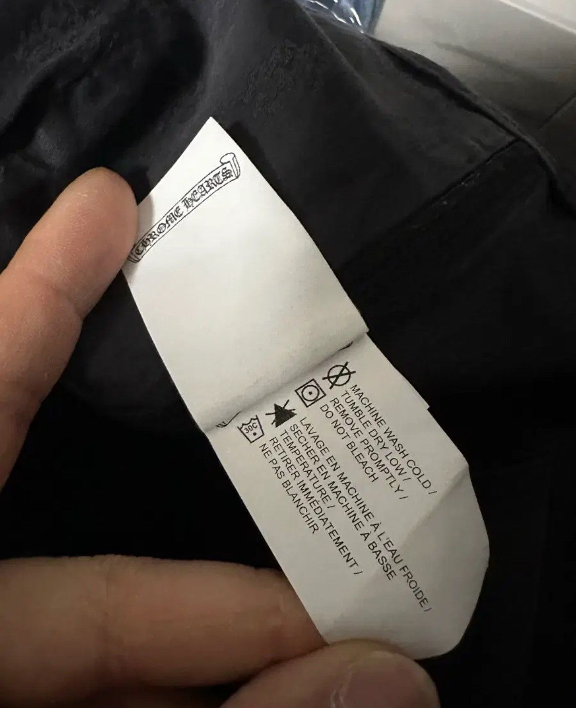 Chrome Hearts Herringbone Carpenter Pants Grey Size US 38 / EU 54 - 9 Thumbnail