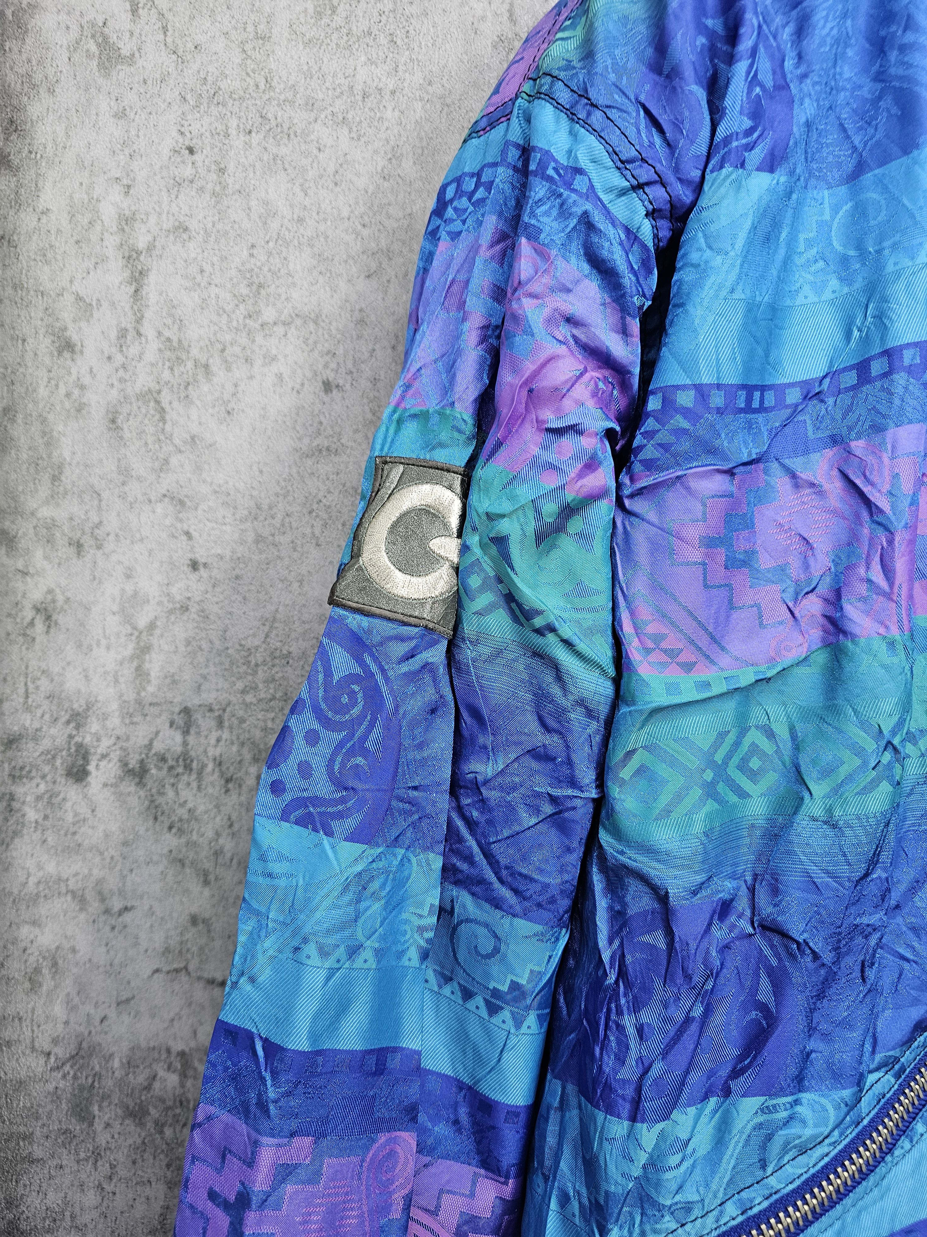 Goldwin Vtg GOLDWIN Stiped Aztec Abstrack Design Ski Jacket J0029 Size US L / EU 52-54 / 3 - 8 Thumbnail