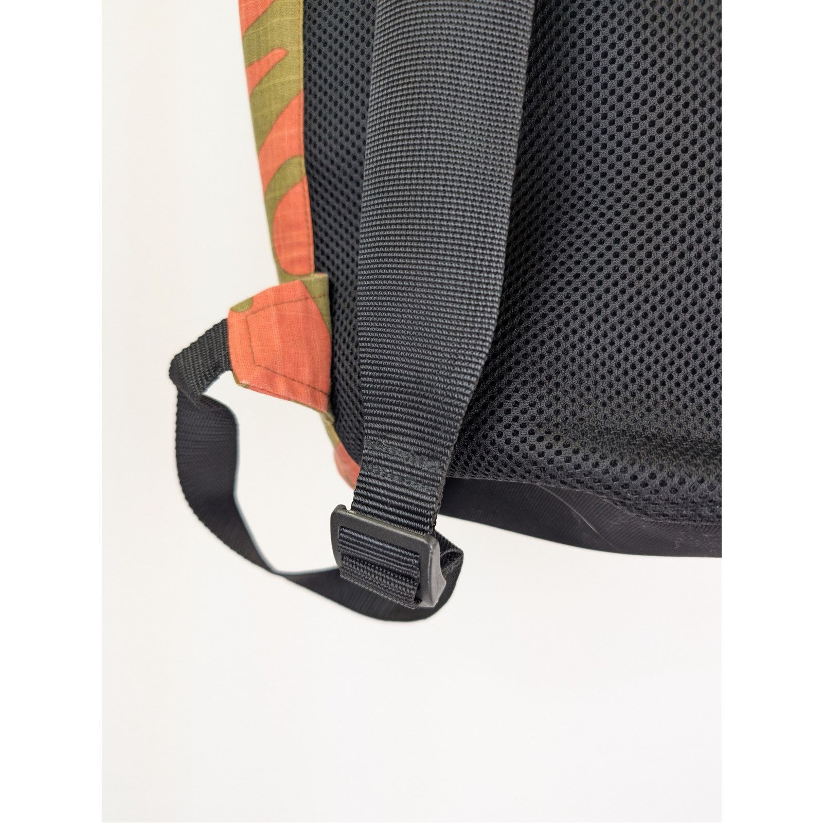 Stone Island o1rshd1 Heritage Camo Ripstop Nylon Watro Backpack Orange Size ONE SIZE - 9 Thumbnail