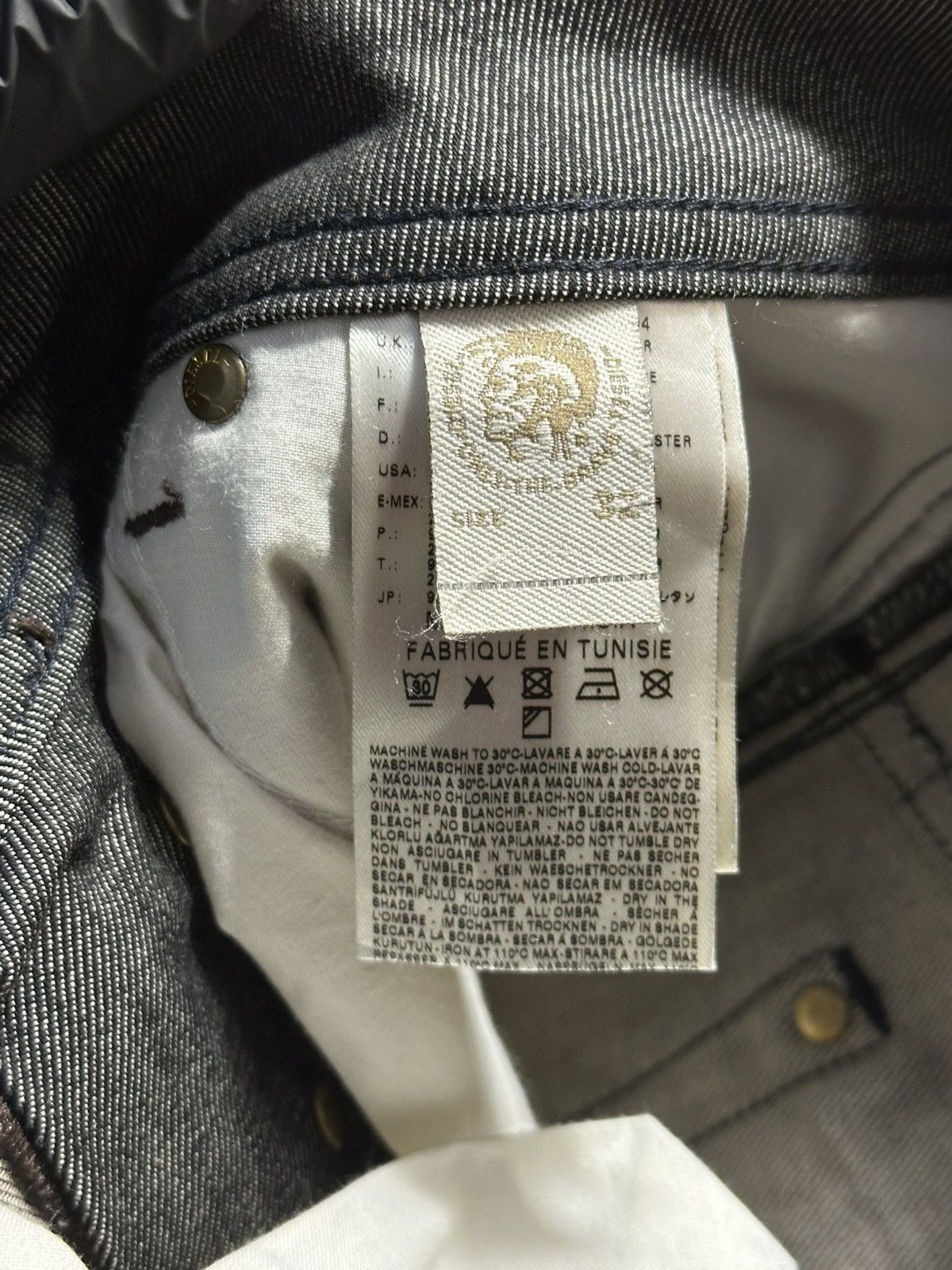 Diesel Diesel Darron jeans in a dark gray. Size US 32 / EU 48 - 17 Thumbnail