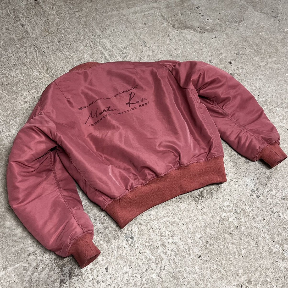 Martine Rose Pink Bomber Jacket