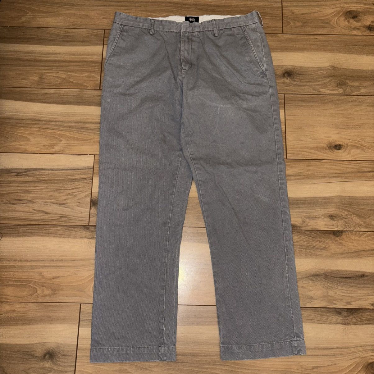 パンツ 90s old stussy \"chino pants\" gray 90s old stussy 