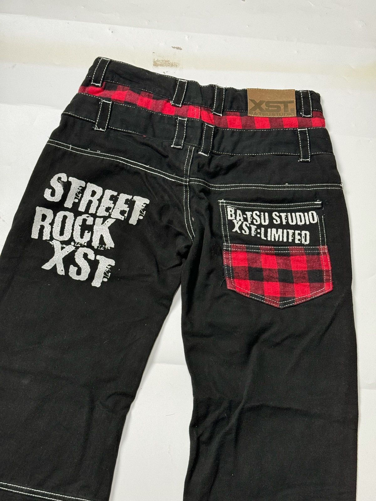 If Six Was Nine × Japanese Brand × PPFM Double Waist Rock Star Ba-tsu Long Pants Ifsix Lgb Style Size US 30 / EU 46 - 5 Thumbnail