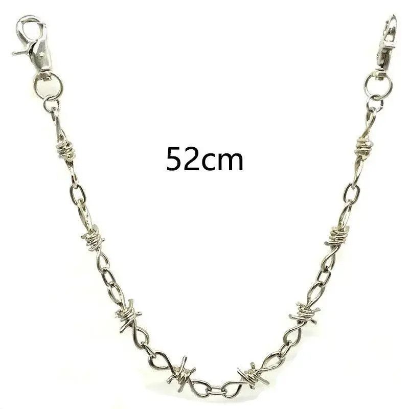 Jewelry Barb Wire Wallet Chain Size ONE SIZE - 2 Thumbnail