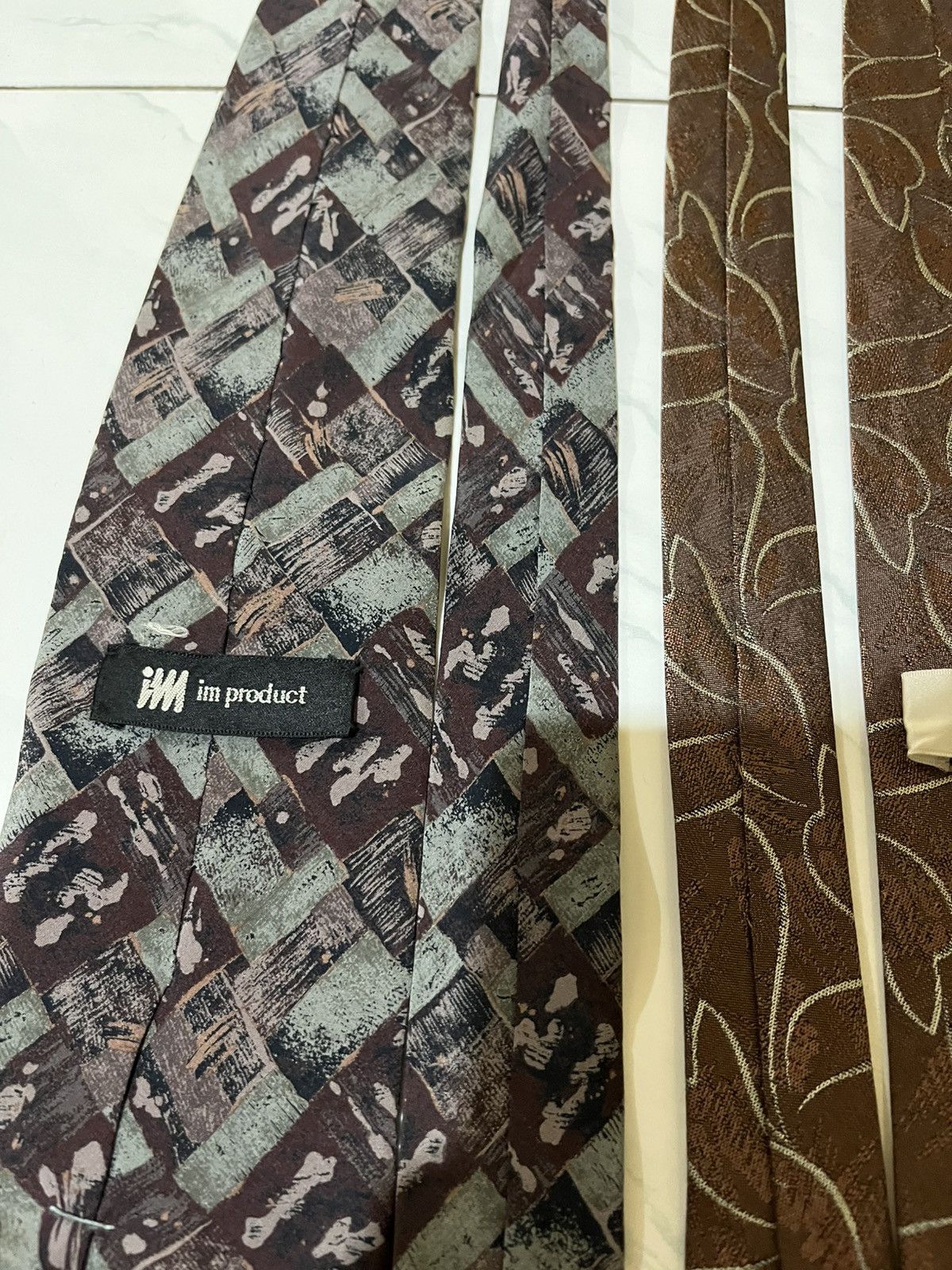 Issey Miyake 🔥Vintage Issey Miyake Ties Size ONE SIZE - 5 Thumbnail
