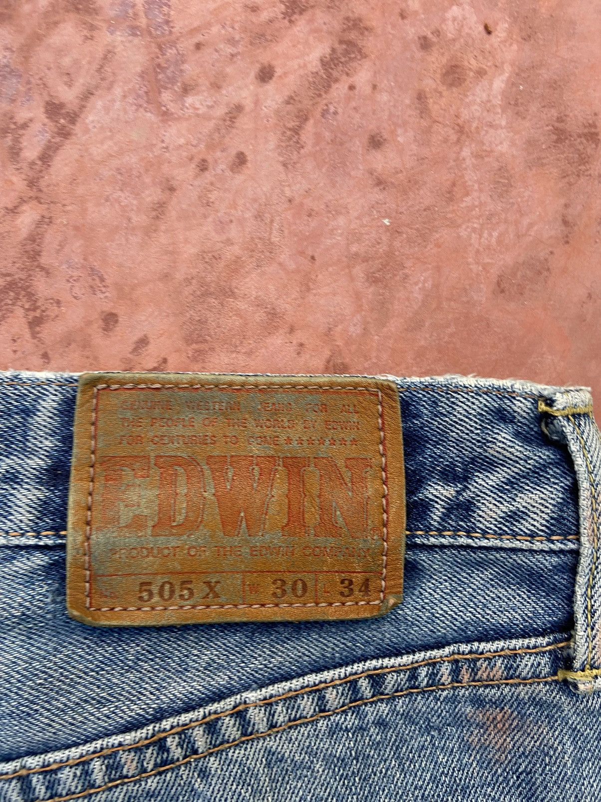 Beauty Beast 🔥 Vintage Edwin Jeans Street fashion #130 Size US 31 - 15 Thumbnail