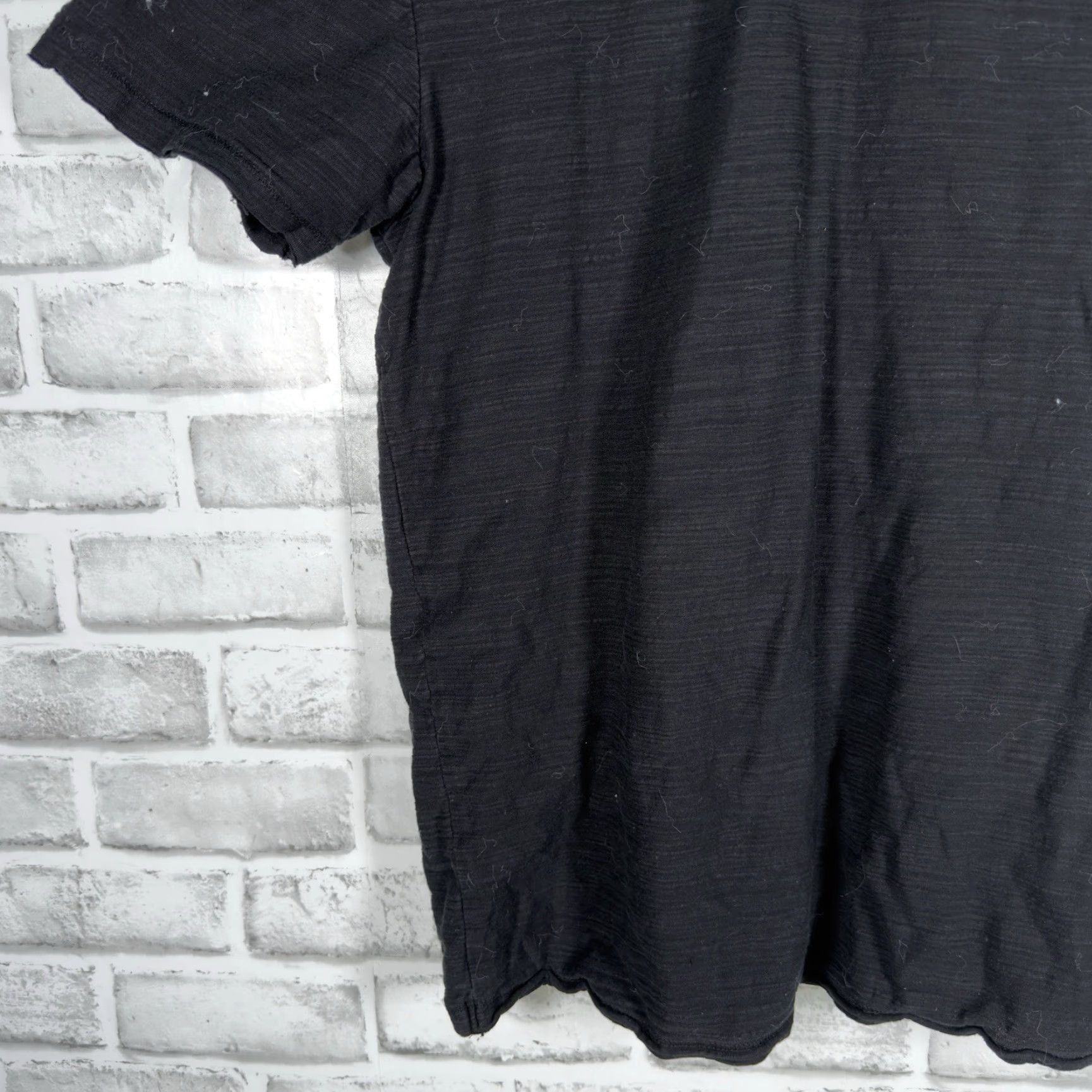 BKE BKE Black Casual Henley Style Shirt Mens Size M Size US M / EU 48-50 / 2 - 3 Thumbnail