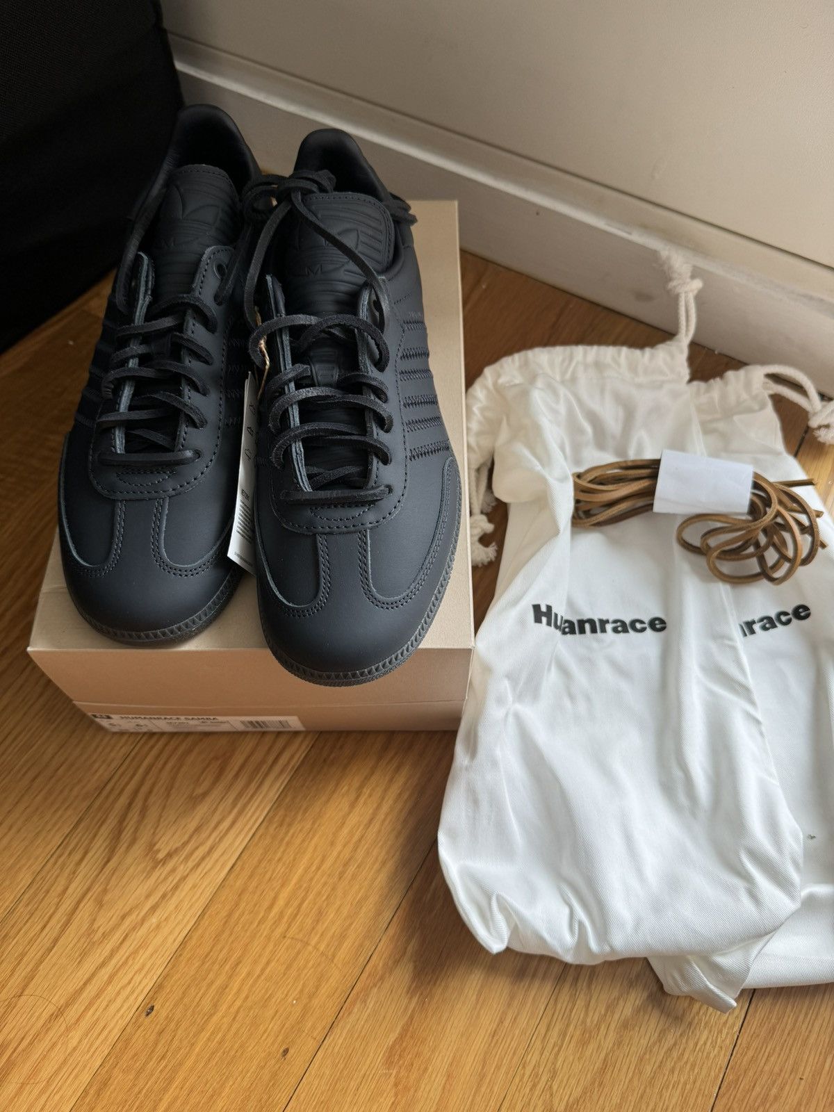 Adidas × Pharrell Adidas x Pharrell Williams Humanrace Sambas Size US 5.5 / EU 38 - 5 Thumbnail