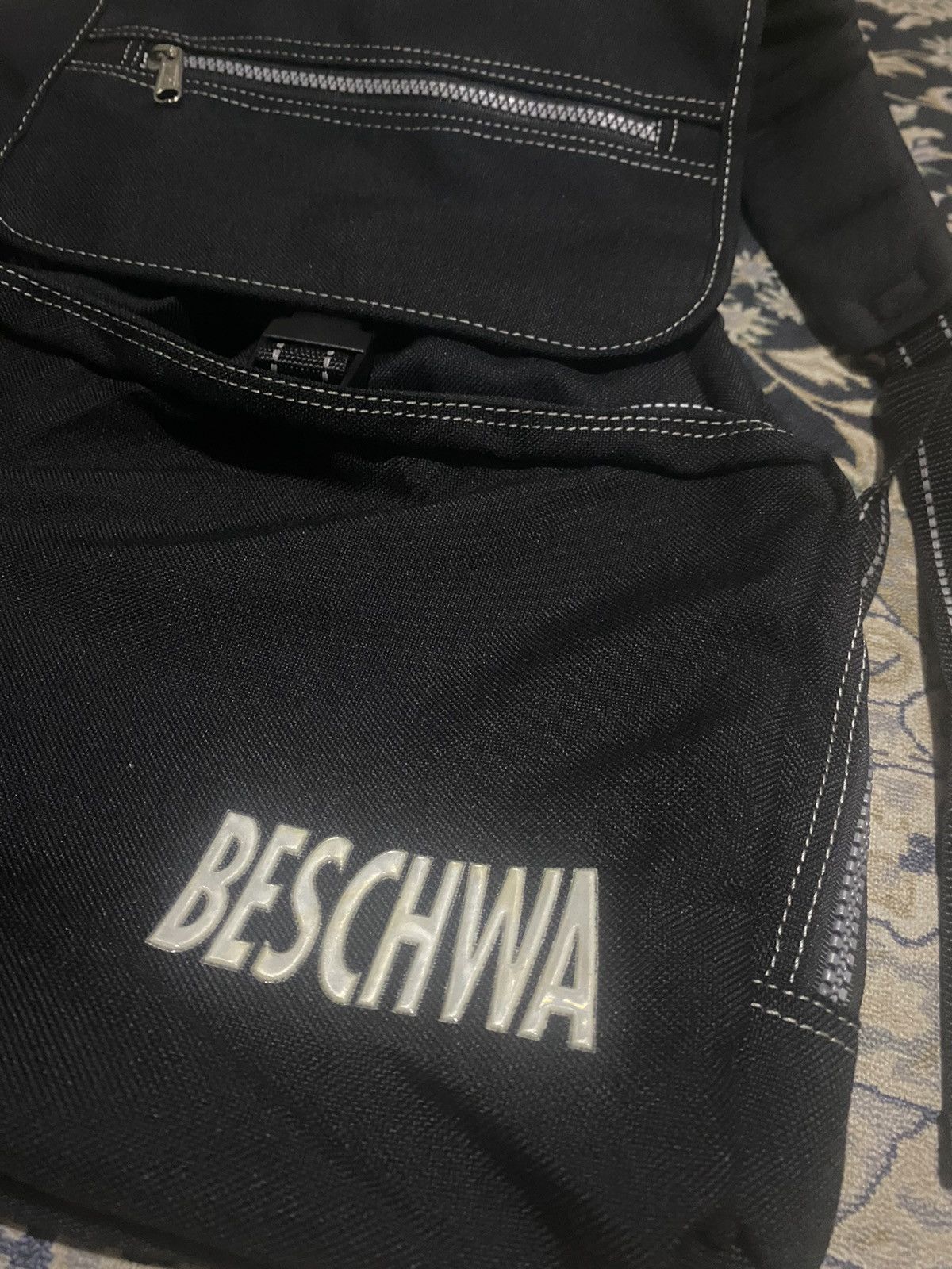 Alien Workshop × Issey Miyake × Vintage VTG 90’s Beschwa Alien Workshop Tactical Rucksack Backpack Size ONE SIZE - 3 Thumbnail