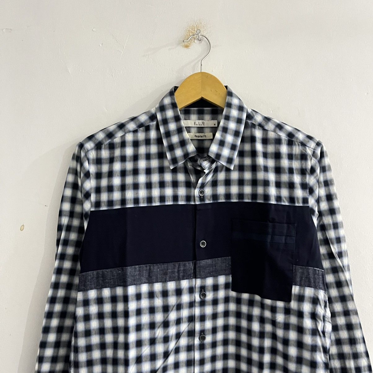 Japanese Brand Zio Unique Plaid Button Up Shirt Size US M / EU 48-50 / 2 - 2 Thumbnail