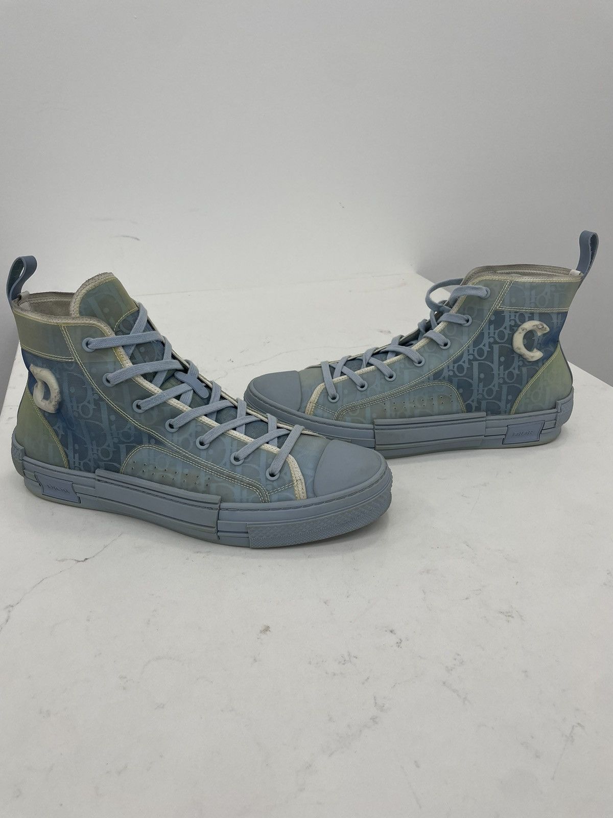 Dior Dior B23 Blue and white Size US 12 / EU 45 - 1 Thumbnail