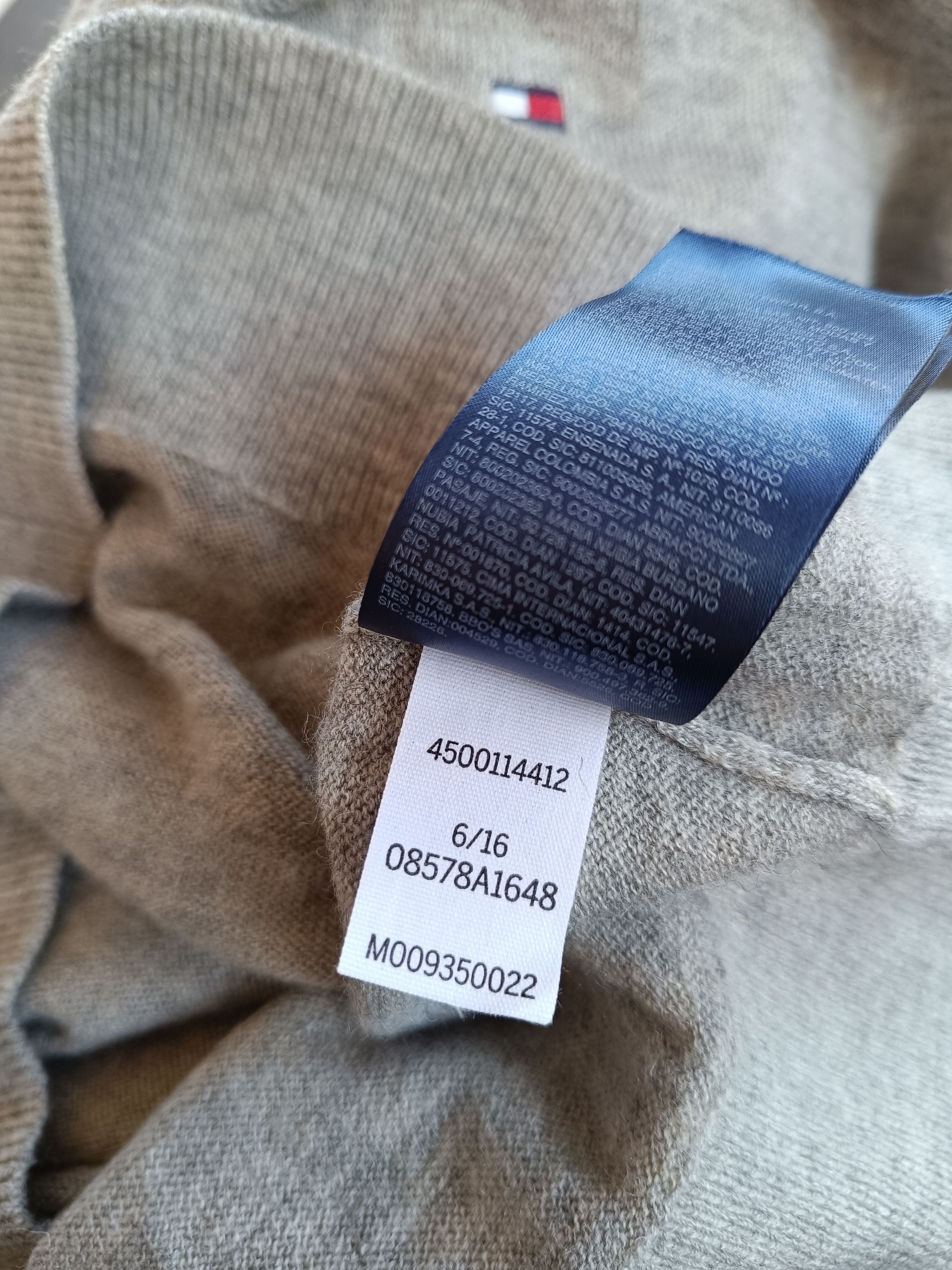 Tommy Hilfiger Tommy Hilfiger lambswool sweater M Size Size US M / EU 48-50 / 2 - 8 Thumbnail