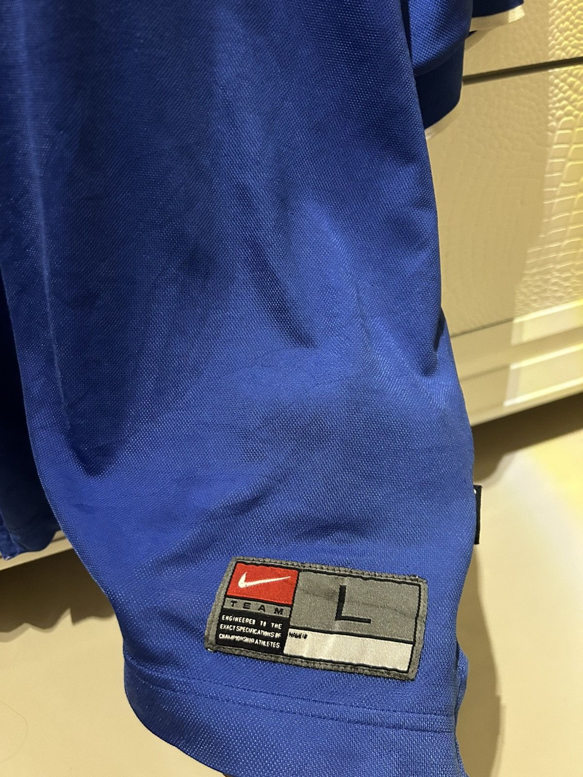 Nike Vintage 1998-2000 Nike Brazil Away Jersey Blue - Size L Size US L / EU 52-54 / 3 - 4 Thumbnail