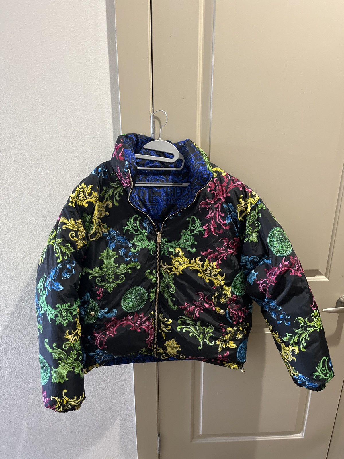Versace Jeans Couture Versace Jeans Couture Puffer Jacket Size US XL / EU 56 / 4 - 2 Thumbnail