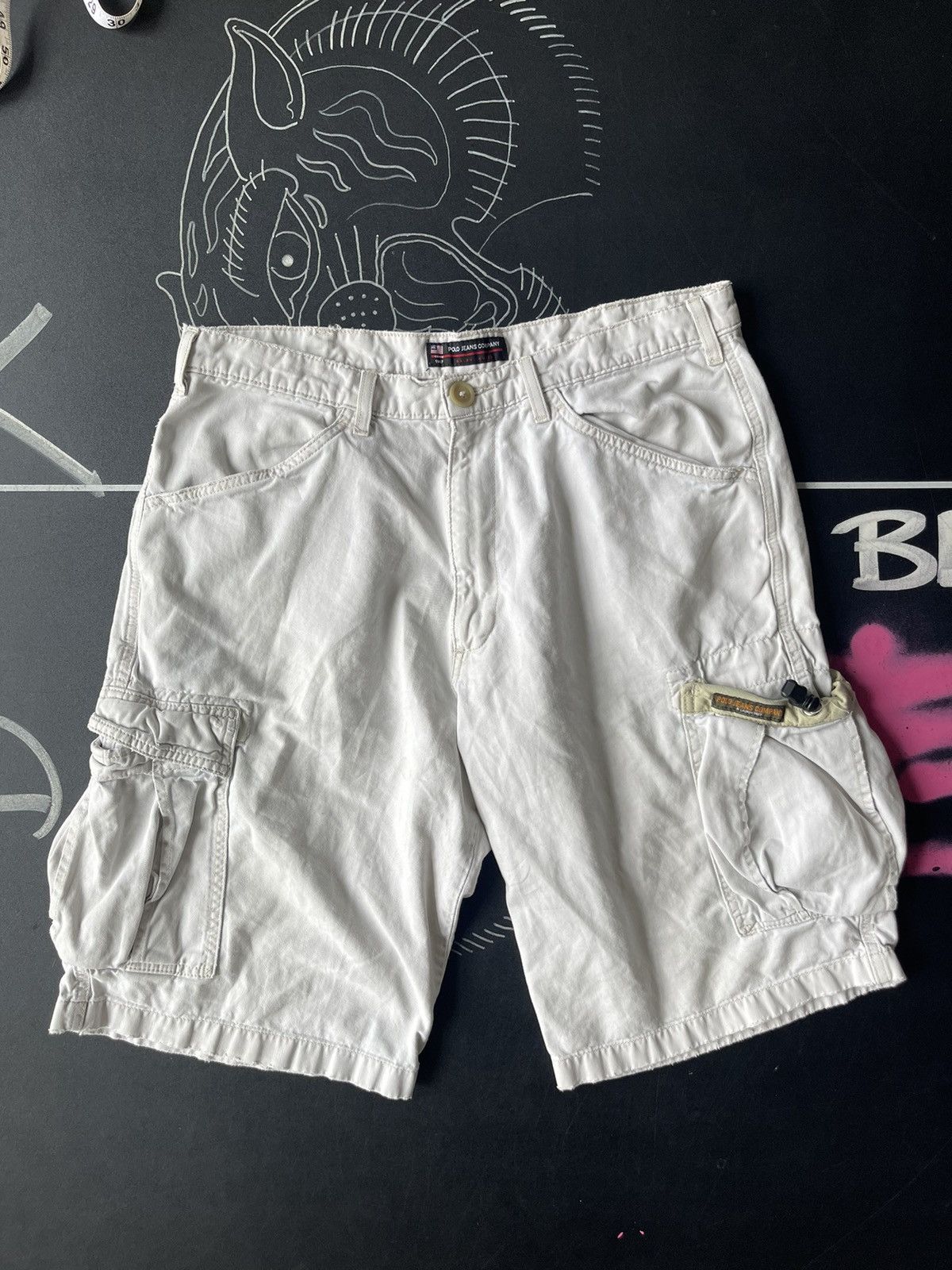 Polo Ralph Lauren Vintage polo jeans company y2k cargo shorts Size US 32 / EU 48 - 2 Thumbnail