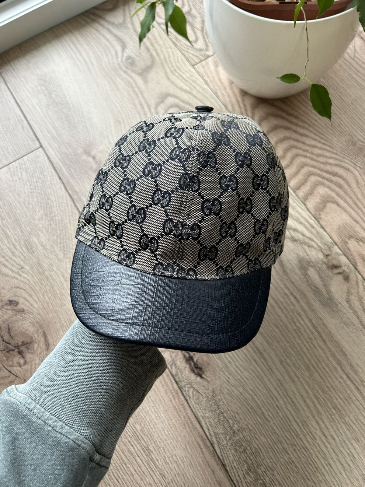 Gucci × Vintage Gucci Monogram Cap Size ONE SIZE - 2 Thumbnail