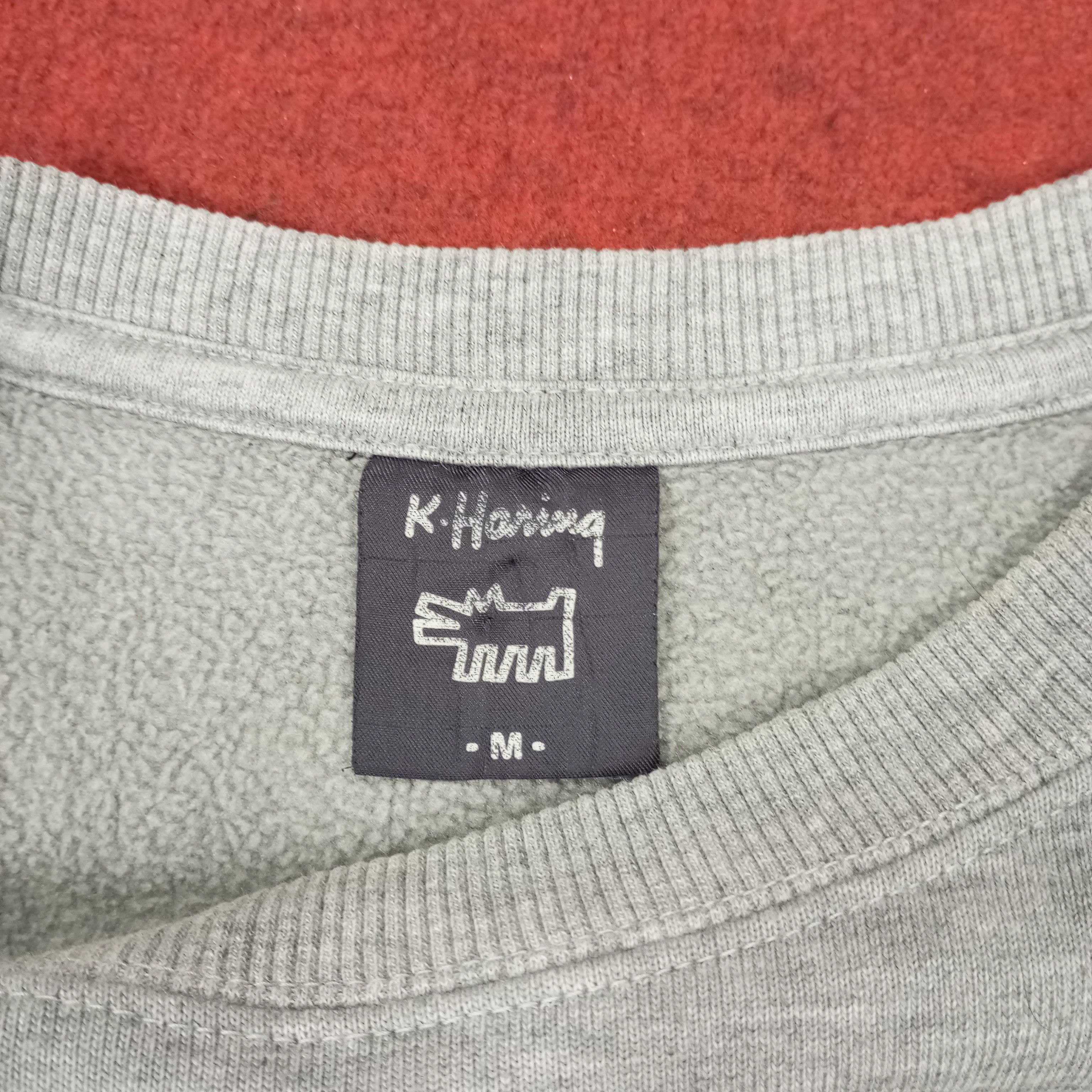 Keith Haring × Vintage Keith Haring City Cycles Design Sweatshirt Size US M / EU 48-50 / 2 - 6 Thumbnail
