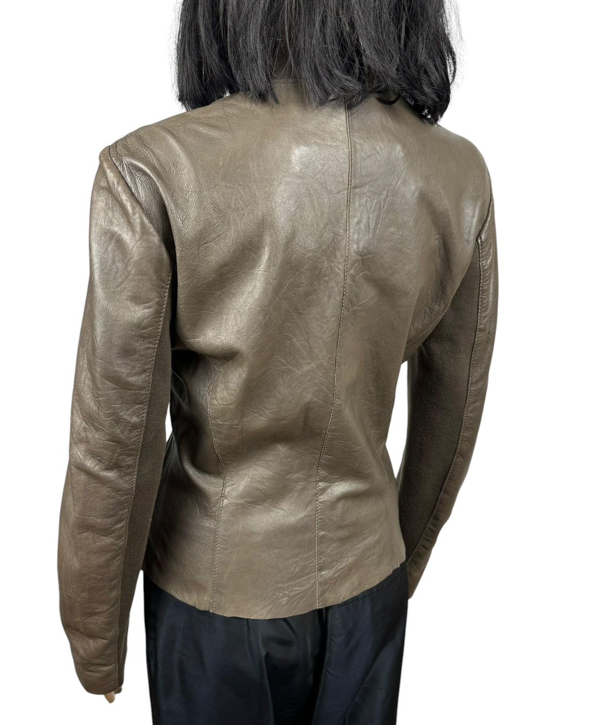 Cigno Nero Genuine Leather Jacket size 38