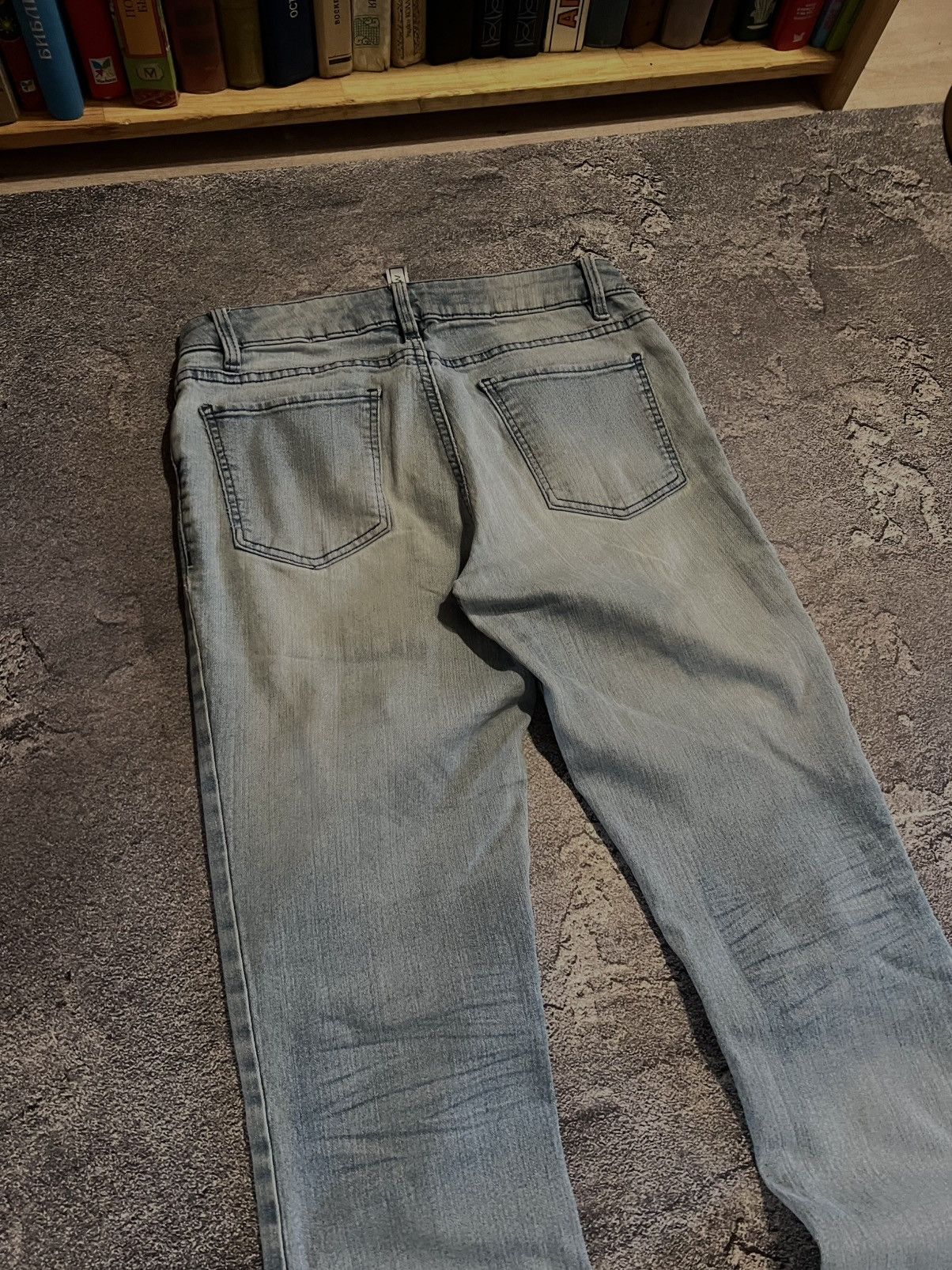 Vintage CRAZY Inspired Number Nine flared y2k drip archive avan 90 Size US 30 / EU 46 - 4 Thumbnail