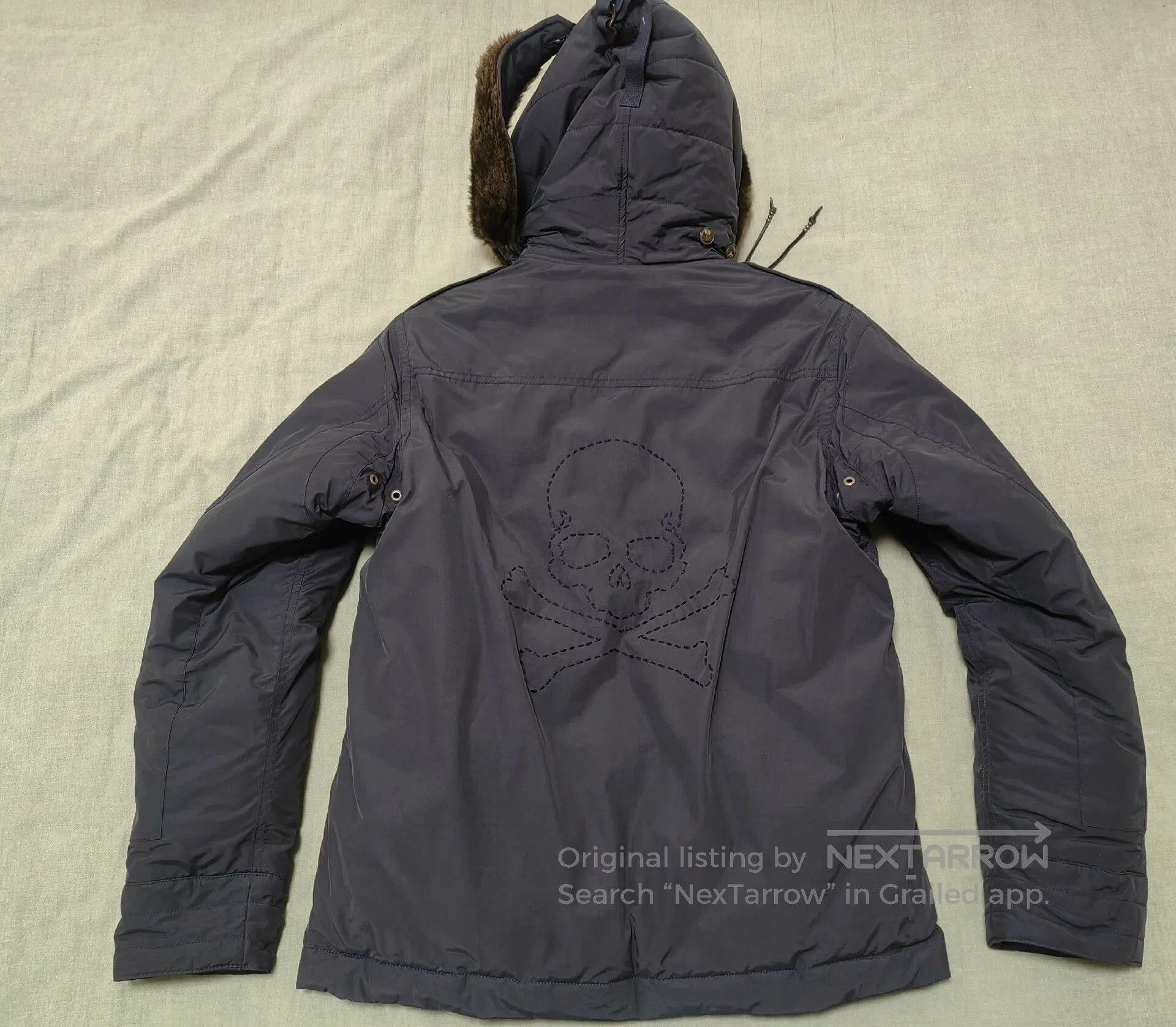 Mastermind Japan neighborhood mastermind japan b-9 jacket navy. Size US M / EU 48-50 / 2 - 6 Thumbnail
