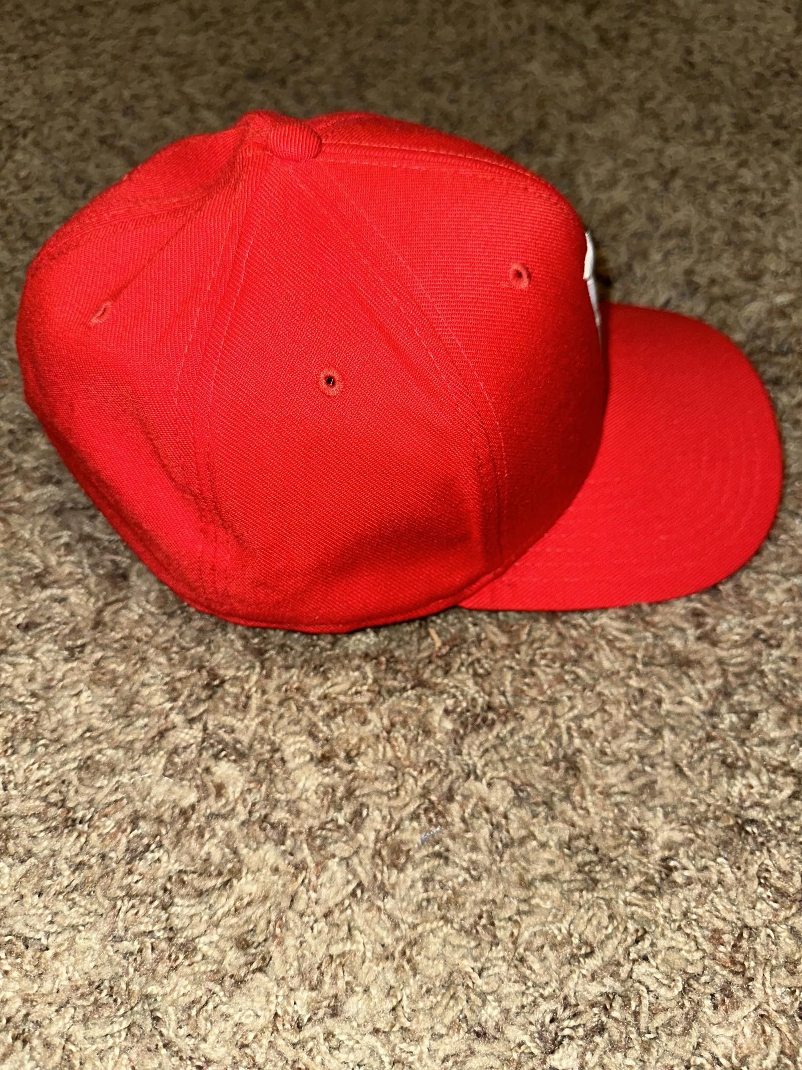 Nike Nike Men’s Perfect Game PG Lettering Red SnapBack Size ONE SIZE - 4 Thumbnail