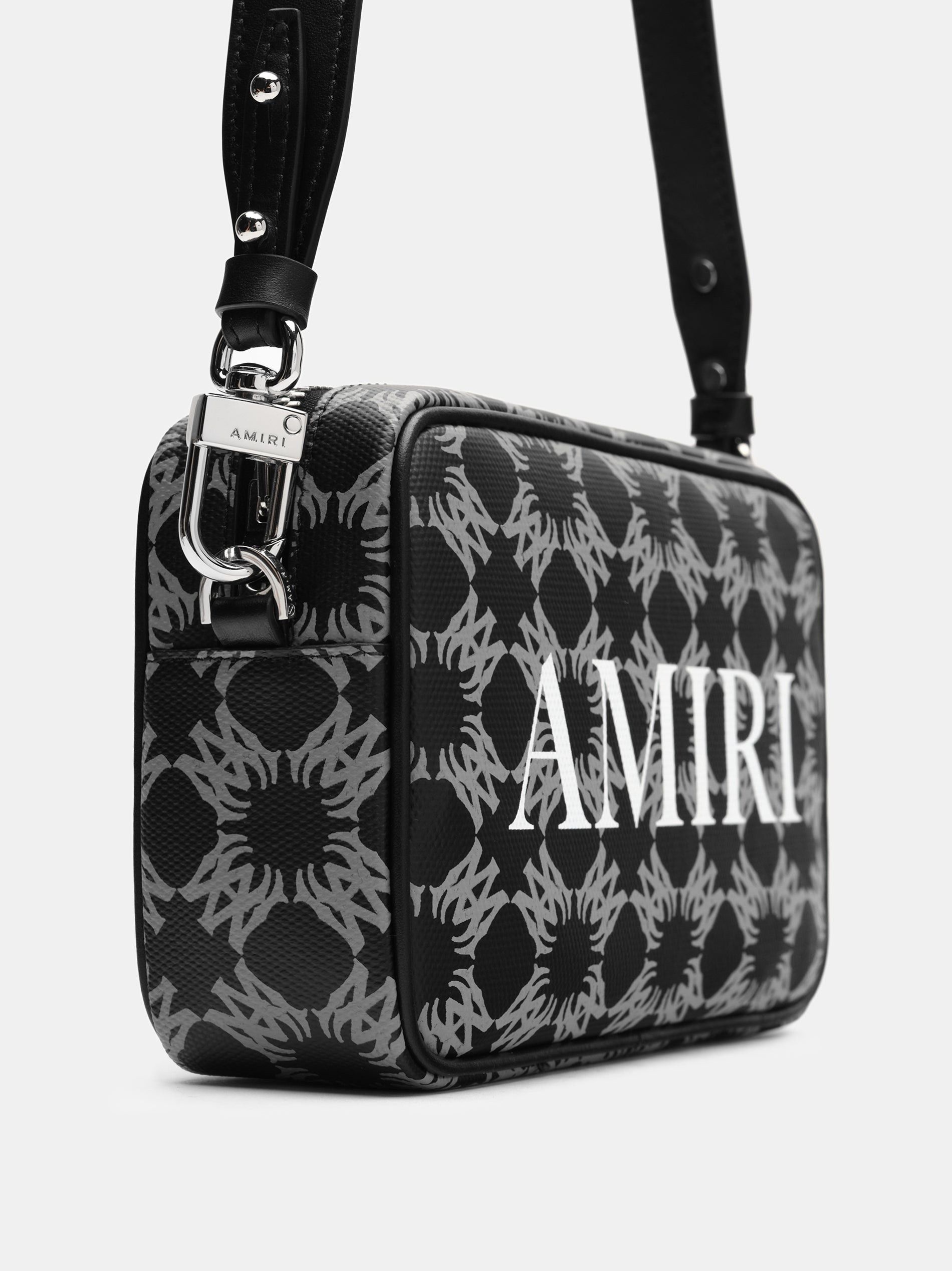 Amiri o1orln1125 Size: OS / MA Quad Camera Case in Black/Grey Size ONE SIZE - 6 Thumbnail