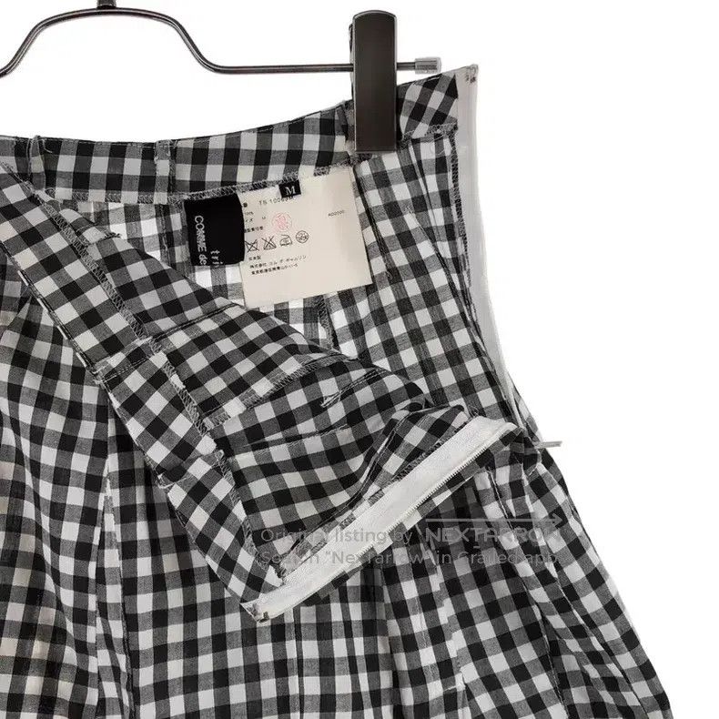 Comme des Garcons Comme des Garcons Size S Plaid patchwork skirt Size 22" - 4 Thumbnail