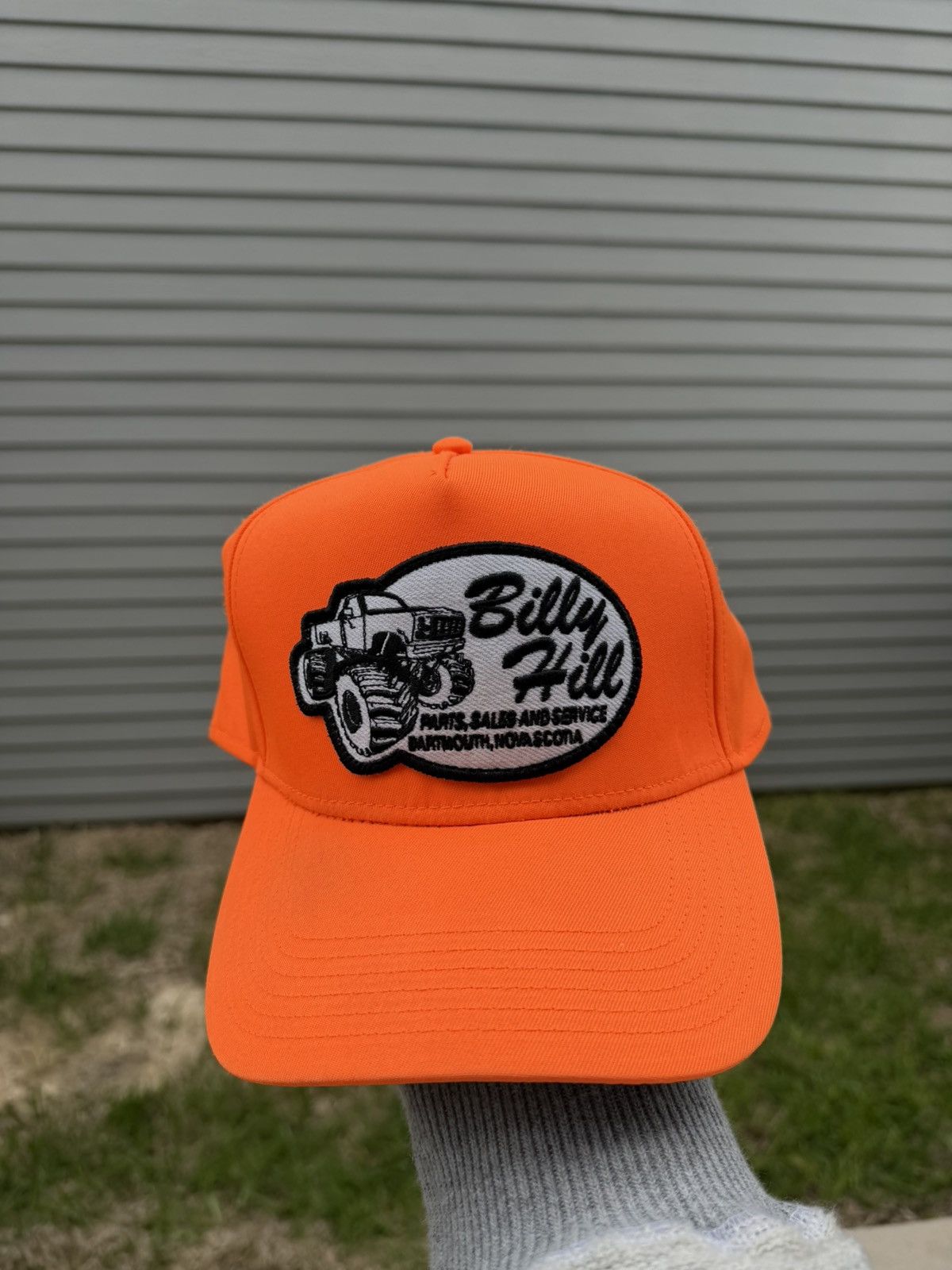 Billy Hill Billy Hill Orange Trucker Hat Size ONE SIZE - 6 Thumbnail