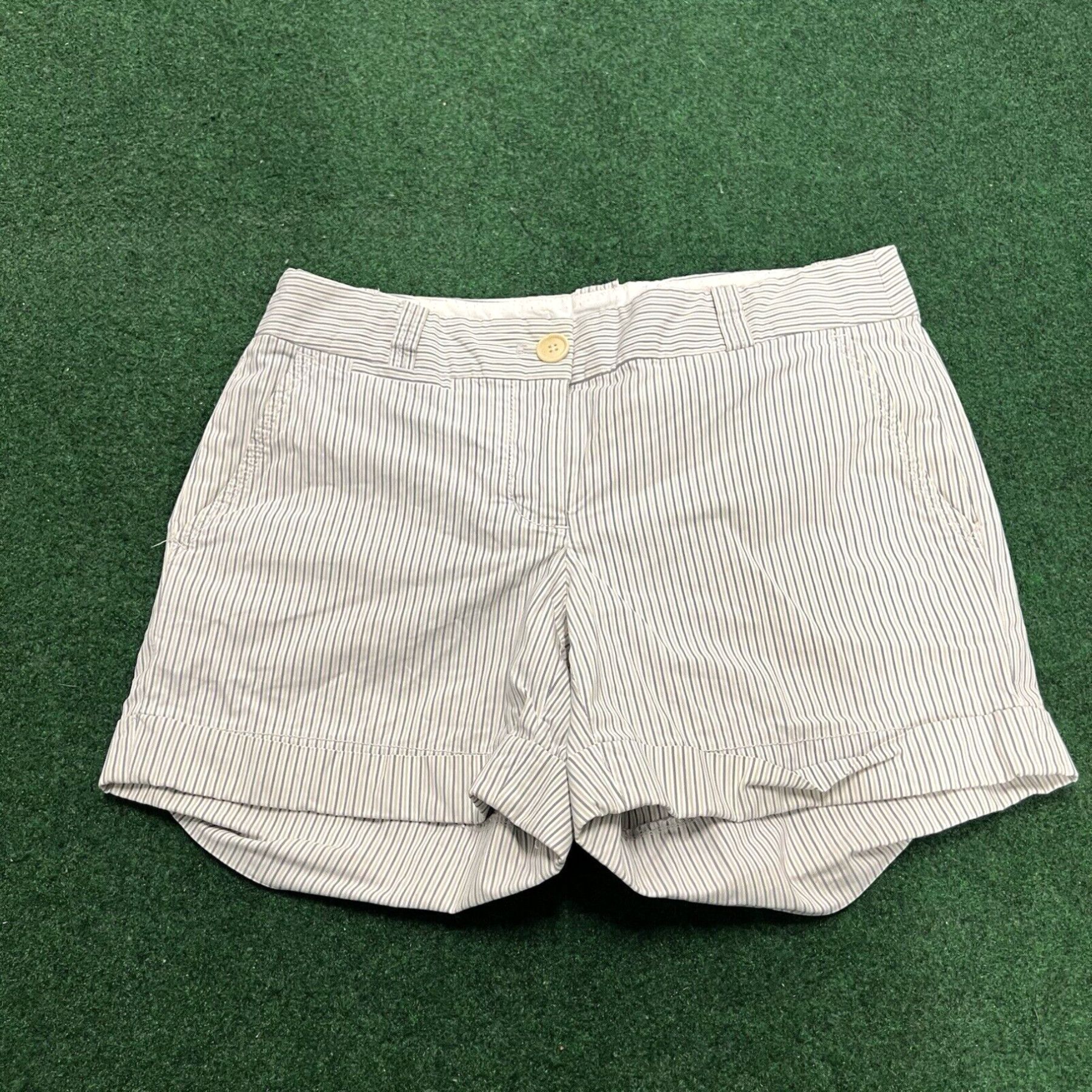 J.Crew J.Crew Women's City Fit Shorts Striped Size 2 Summer Beach Ocean Walking Size 26" / US 2 / IT 38 - 1 Thumbnail