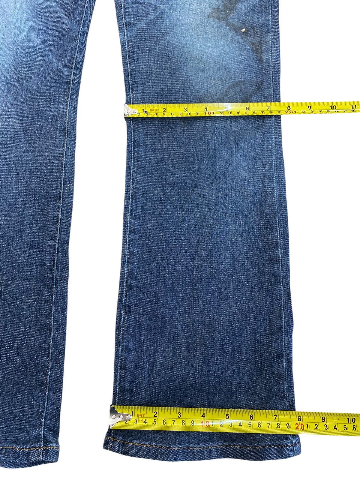 Edwin Edwin Faded Wash Whiskers Style Bootcut Soft Jeans Size US 34 / EU 50 - 11 Thumbnail