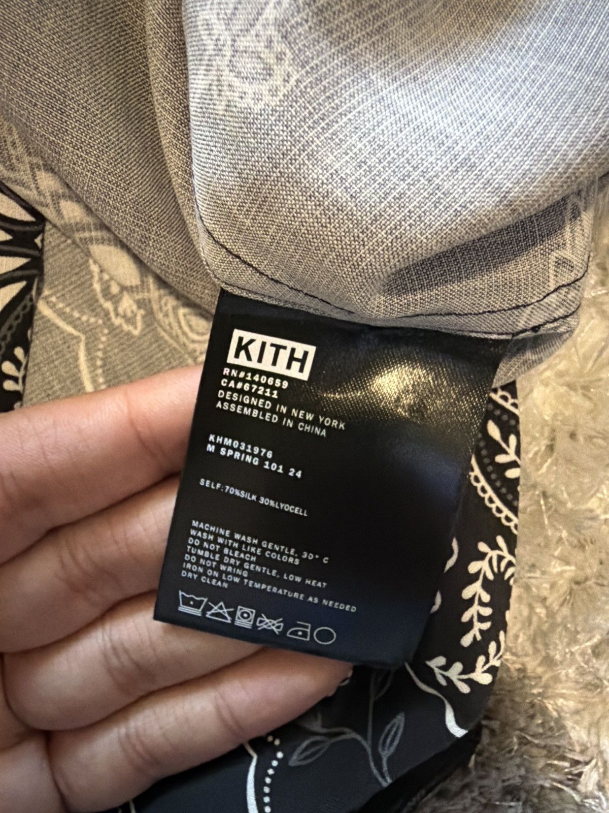 Kith Kith Paisley LS Size US XL / EU 56 / 4 - 5 Thumbnail