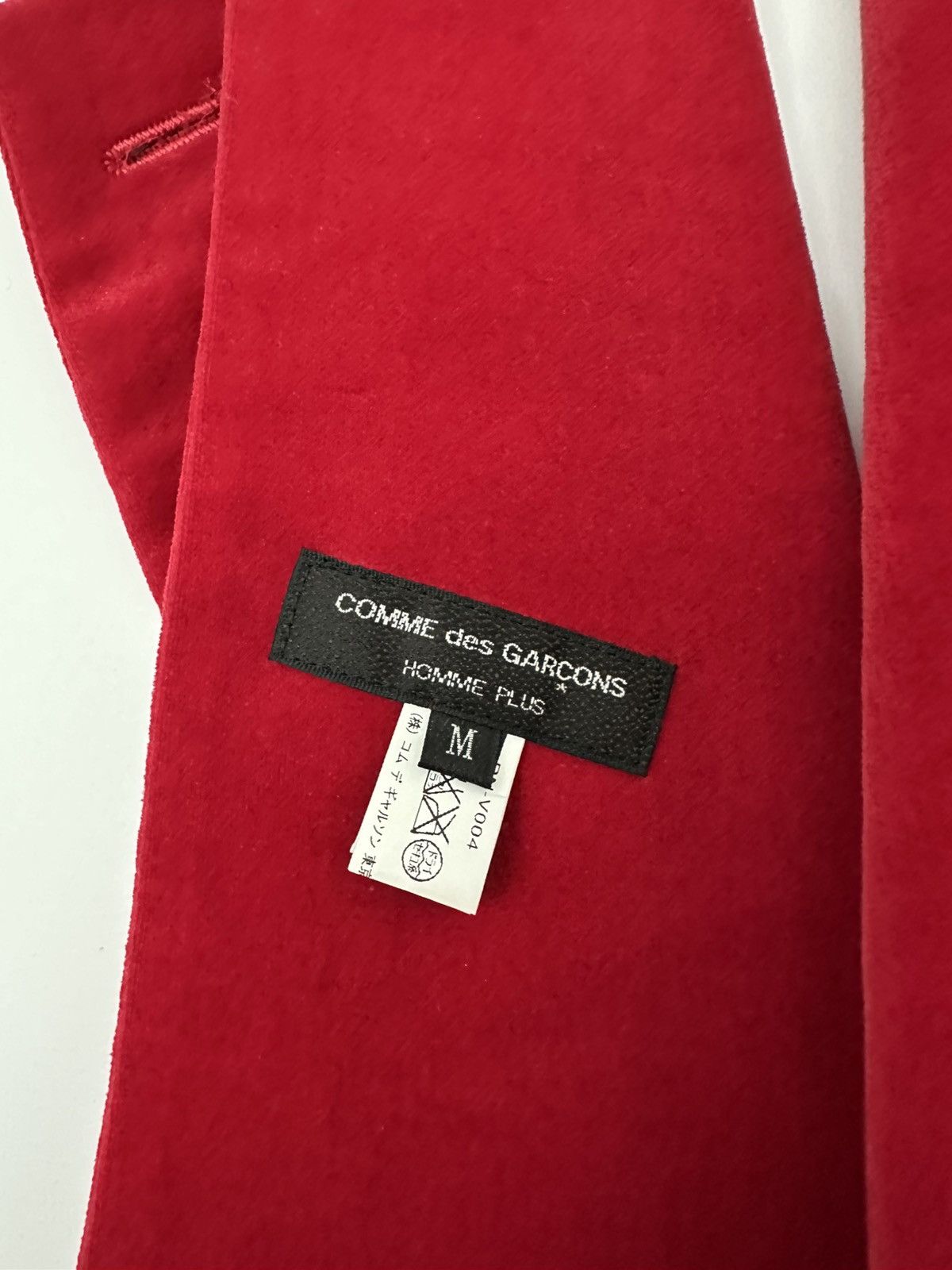 Comme des Garcons Homme Plus Vest scarf. Raw edge hem. Comme des Garcons Size US M / EU 48-50 / 2 - 5 Thumbnail