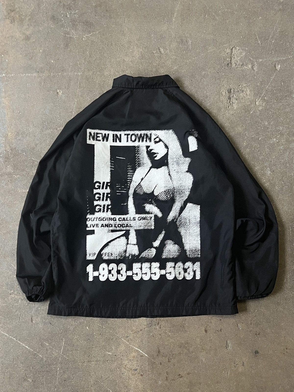 New in town coach jacket clearance