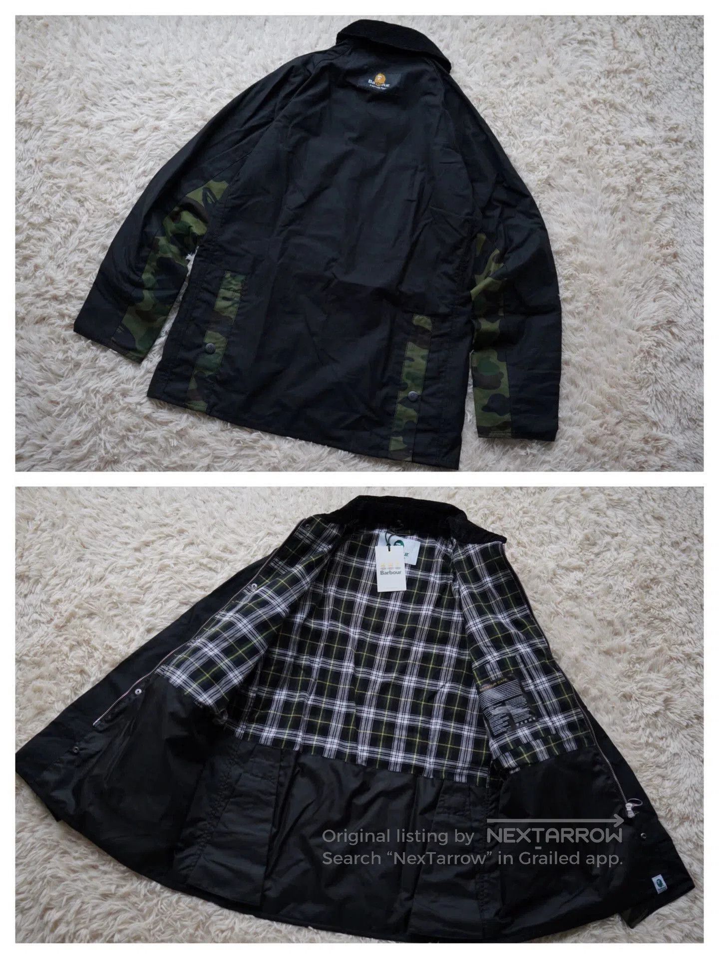 Barbour Multi Camo Accent Casual Jacket Size M. Size US M / EU 48-50 / 2 - 5 Thumbnail