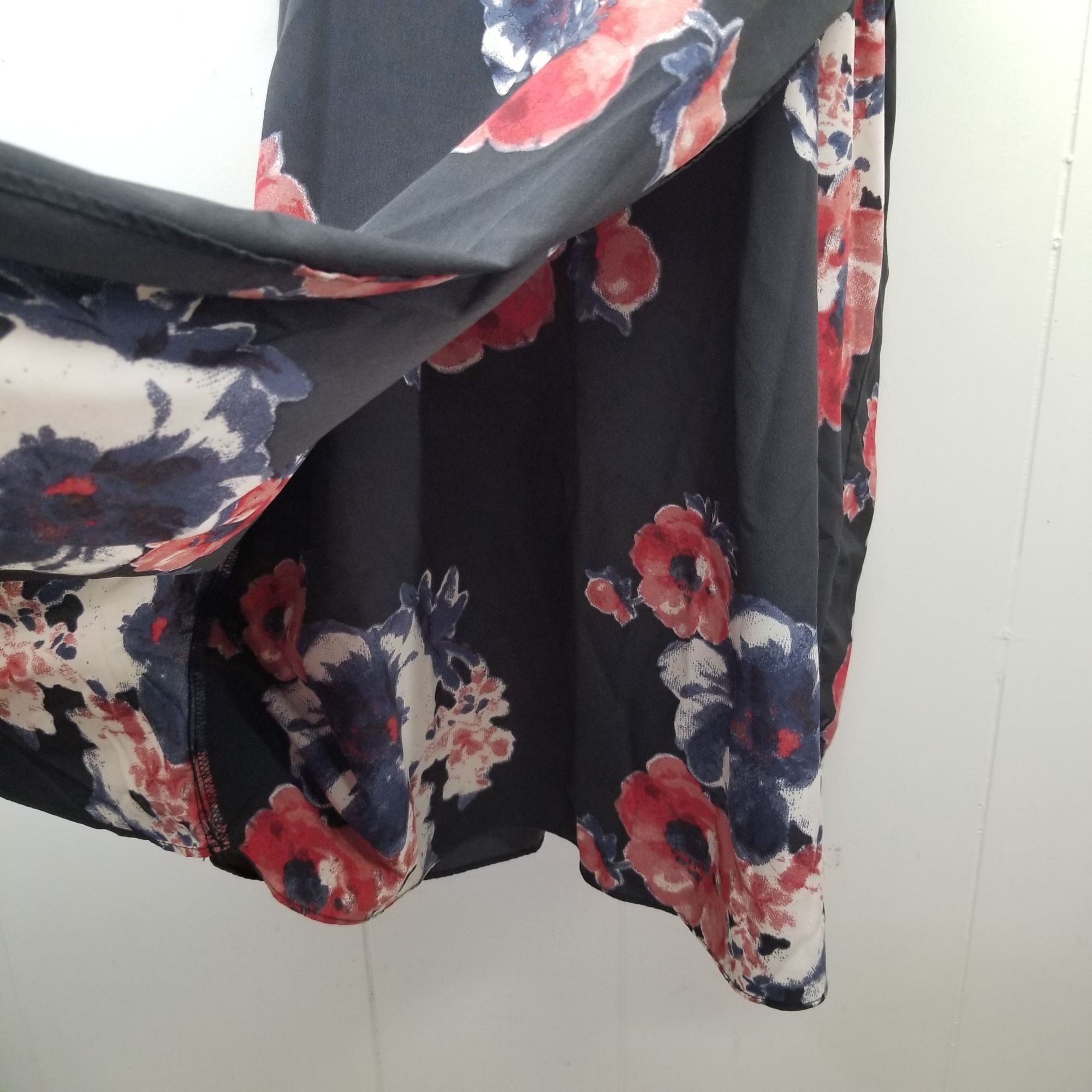 Free People Intimately Free People S Black Pink Floral Slip Dress CASCAD Size S / US 4 / IT 40 - 5 Thumbnail