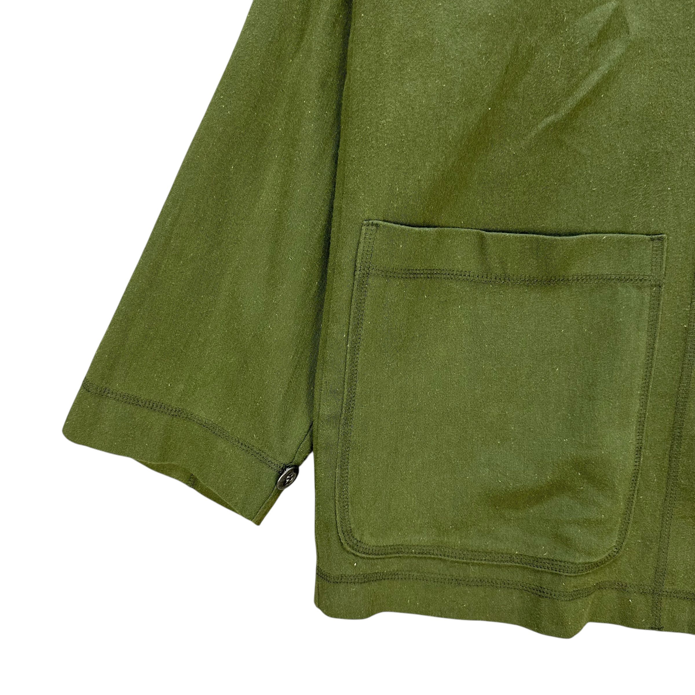 Issey Miyake Vintage 90’s PLANTATION Green Casual Button Jacket #A76-1839 Size US M / EU 48-50 / 2 - 4 Thumbnail