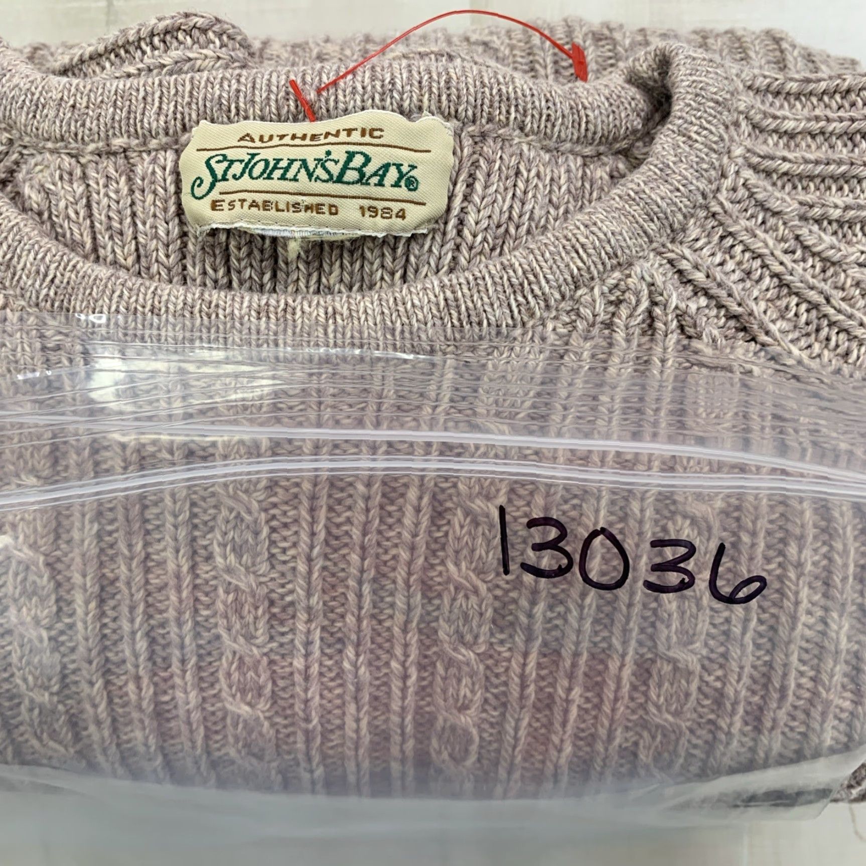 Vintage VINTAGE St John’s Bay Cable Knit Sweater Hoodie? Bohemian 90s Beige M Womens Size M / US 6-8 / IT 42-44 - 7 Thumbnail