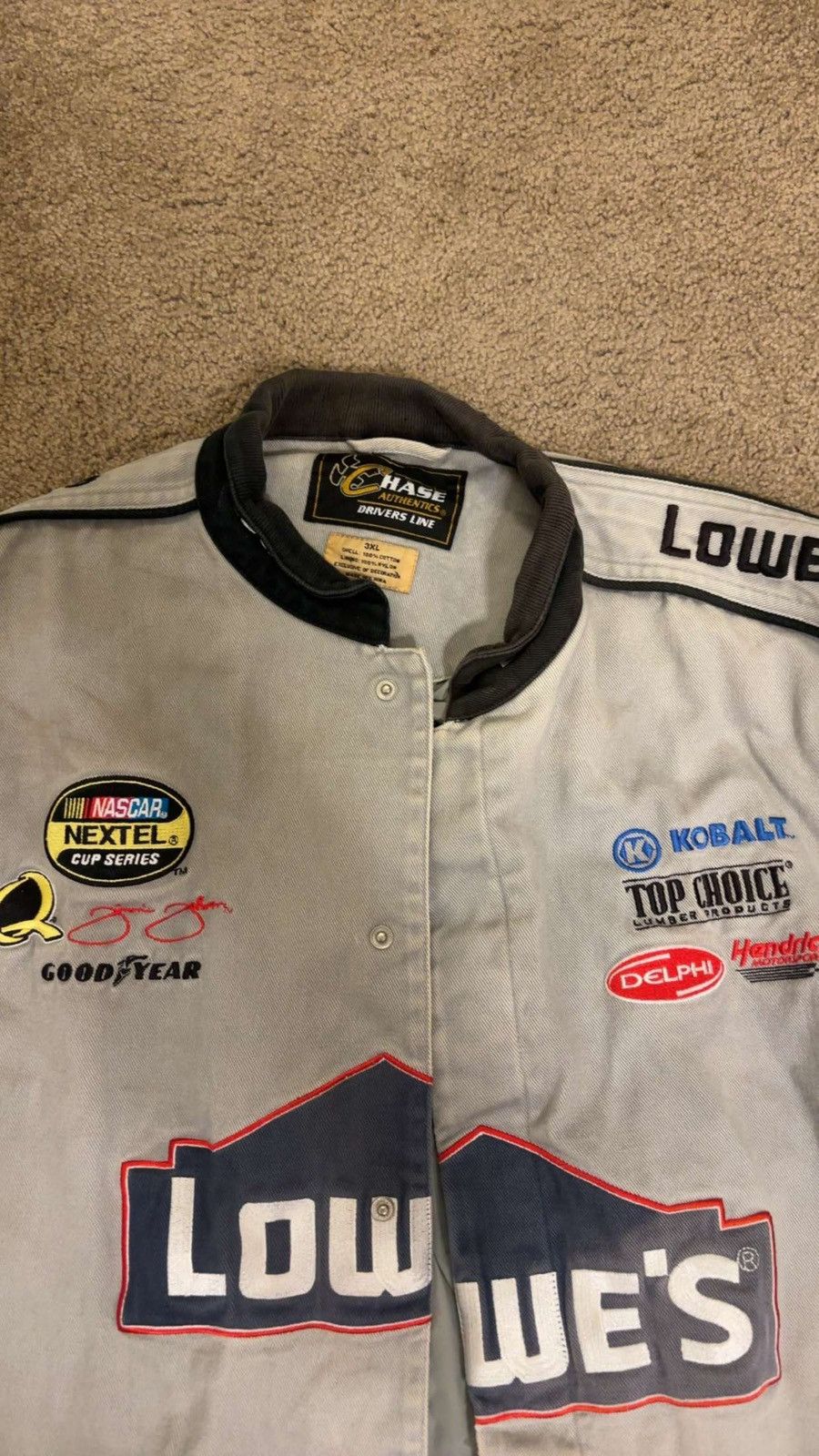 Chase Authentics × NASCAR Vintage Lowes racing jacket Size US XXL / EU 58 / 5 - 3 Thumbnail