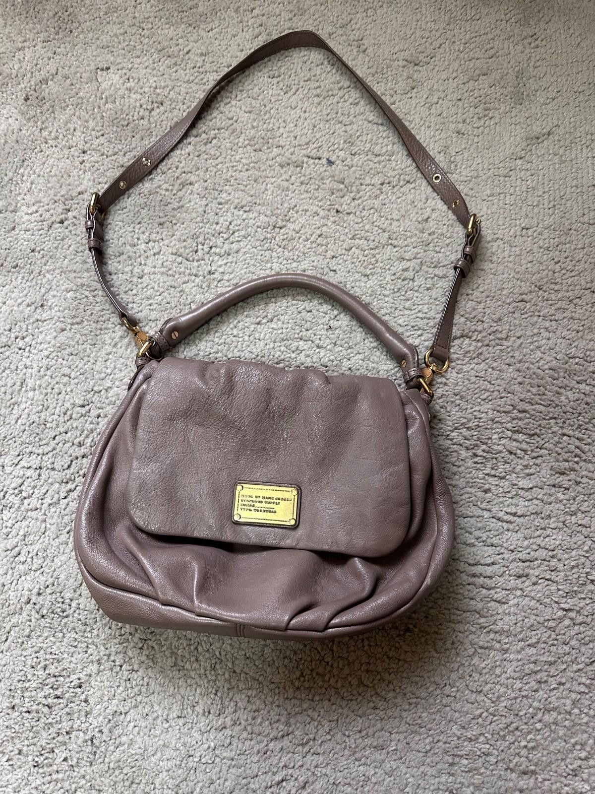 Marc Jacobs Marc by Marc Jacobs Beig Leather Classic Q Lil Ukita Satchel Size ONE SIZE - 2 Thumbnail