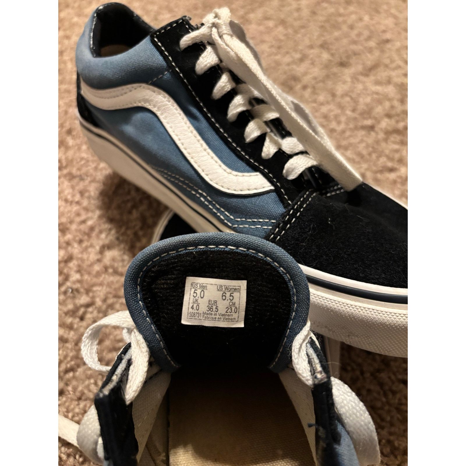 Vans Vans Old Skool Sneakers Women’s 6.5 / Men’s 5 Size US 6.5 / IT 36.5 - 3 Thumbnail