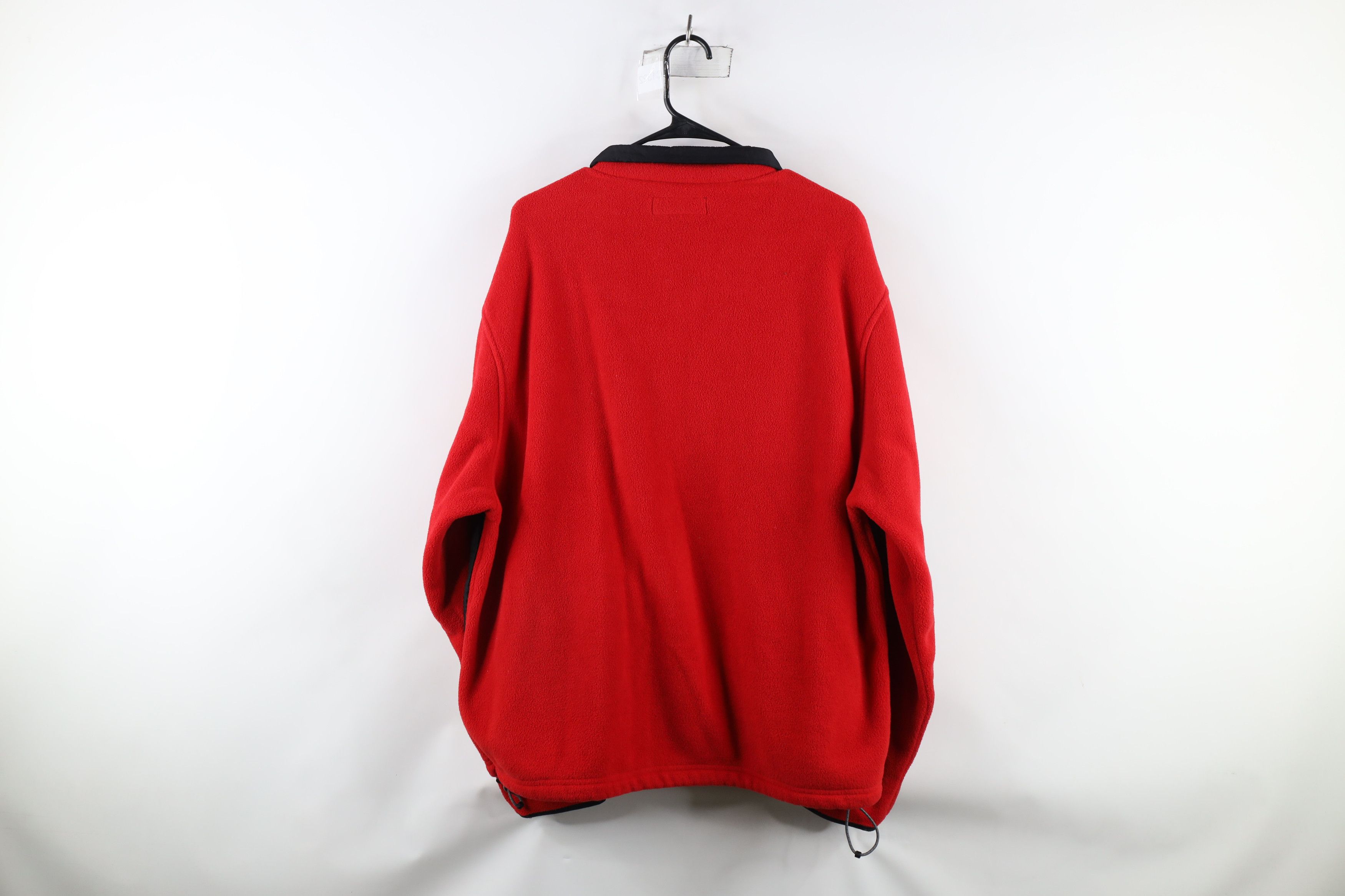 Ralph Lauren × Vintage Vintage 90s Polo Sport Ralph Lauren Fleece Jacket Red Size US XL / EU 56 / 4 - 12 Thumbnail