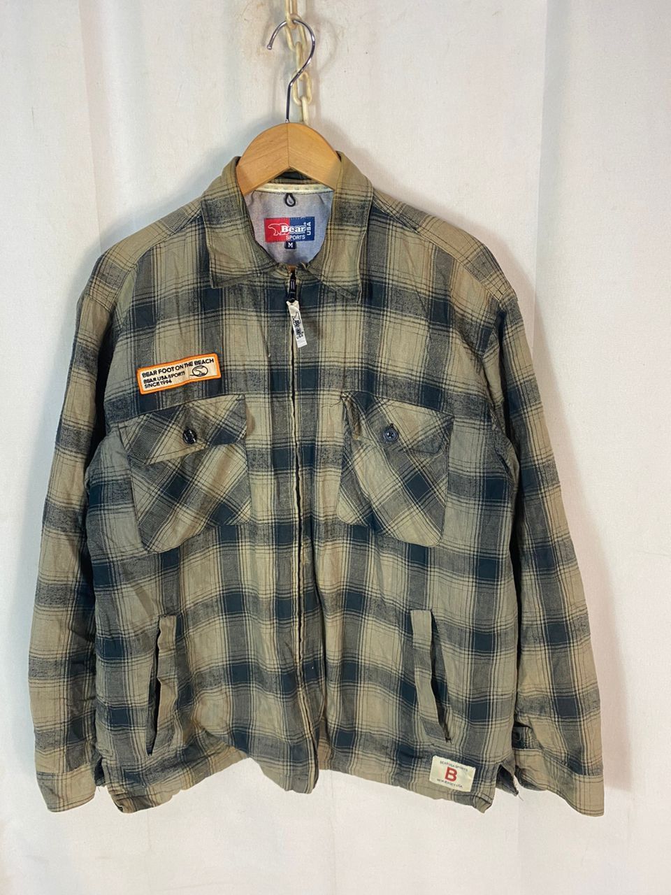 Other Bear usa distressed zipper shirt Size US M / EU 48-50 / 2 - 1 Thumbnail