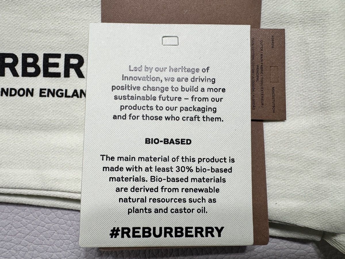 Burberry Burberry Large Check Zip Around Leather Wallet Dark Blue Size ONE SIZE - 19 Thumbnail