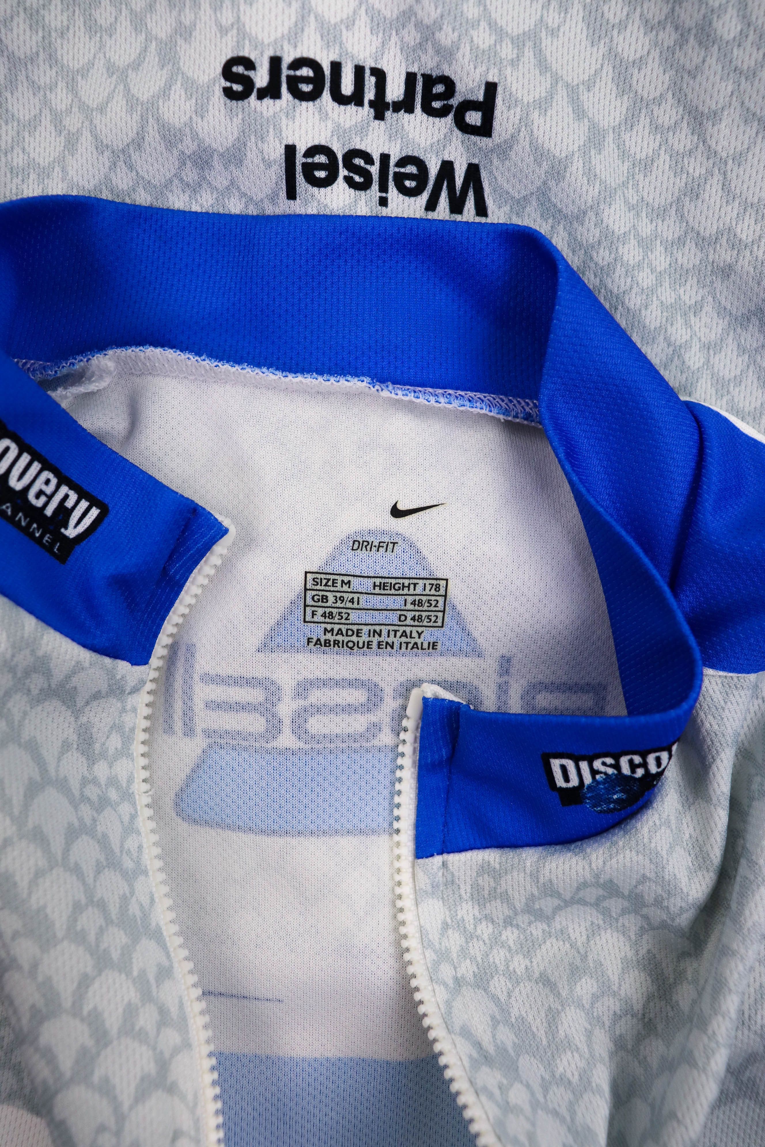 Nike Nike 00s Vintage DriFit Discovery Channel Zip Cycling Jersey Size US M / EU 48-50 / 2 - 8 Thumbnail