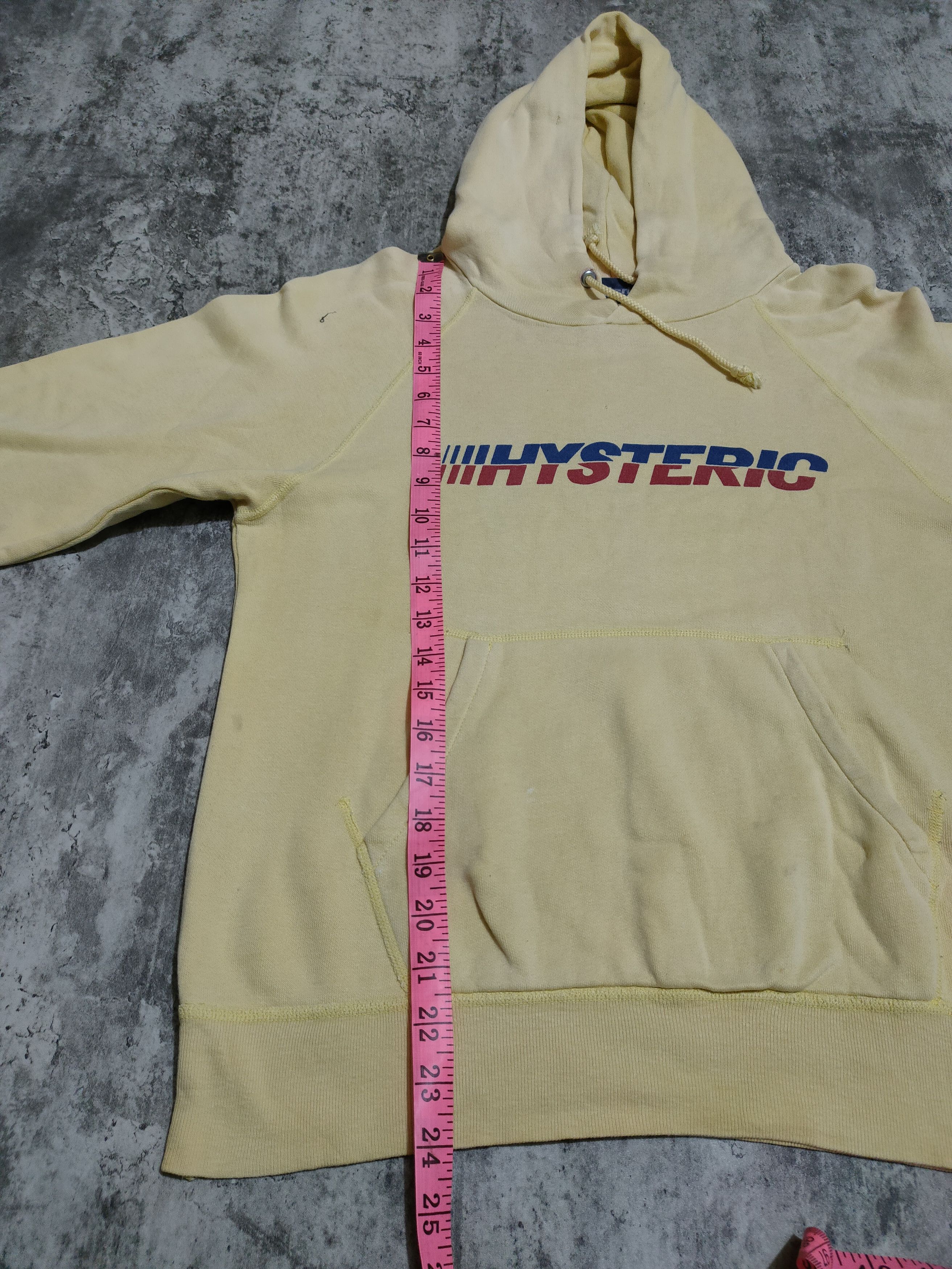 Hysteric Glamour 🔥 Vintage Sun Faded Hysteric Glamour Spell Out Hoodie Size US M / EU 48-50 / 2 - 14 Thumbnail