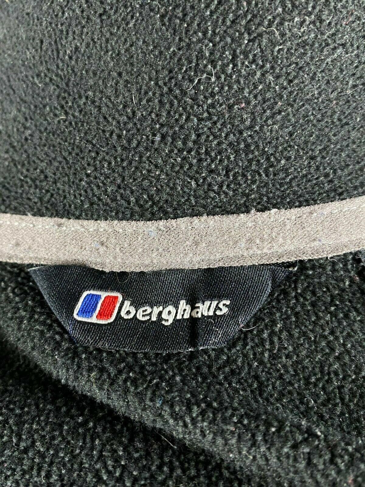 Berghaus Men Berghaus Black 1/4 Zip Long Sleeve Fleece Sweater Size L Size US L / EU 52-54 / 3 - 10 Thumbnail