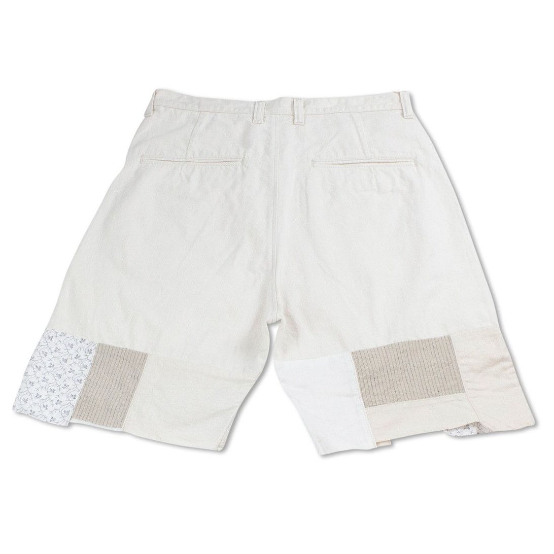 Kapital Kapital Kountry 10oz White Denim Shorts (Hutteri Remake) Size US 31 - 7 Thumbnail