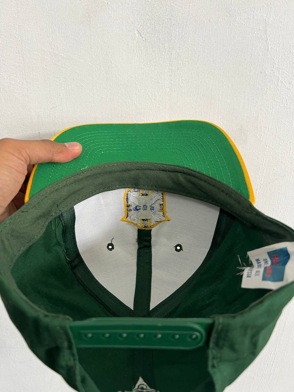 Vintage CBF Brazil Embroidered Hat Size ONE SIZE - 10 Thumbnail