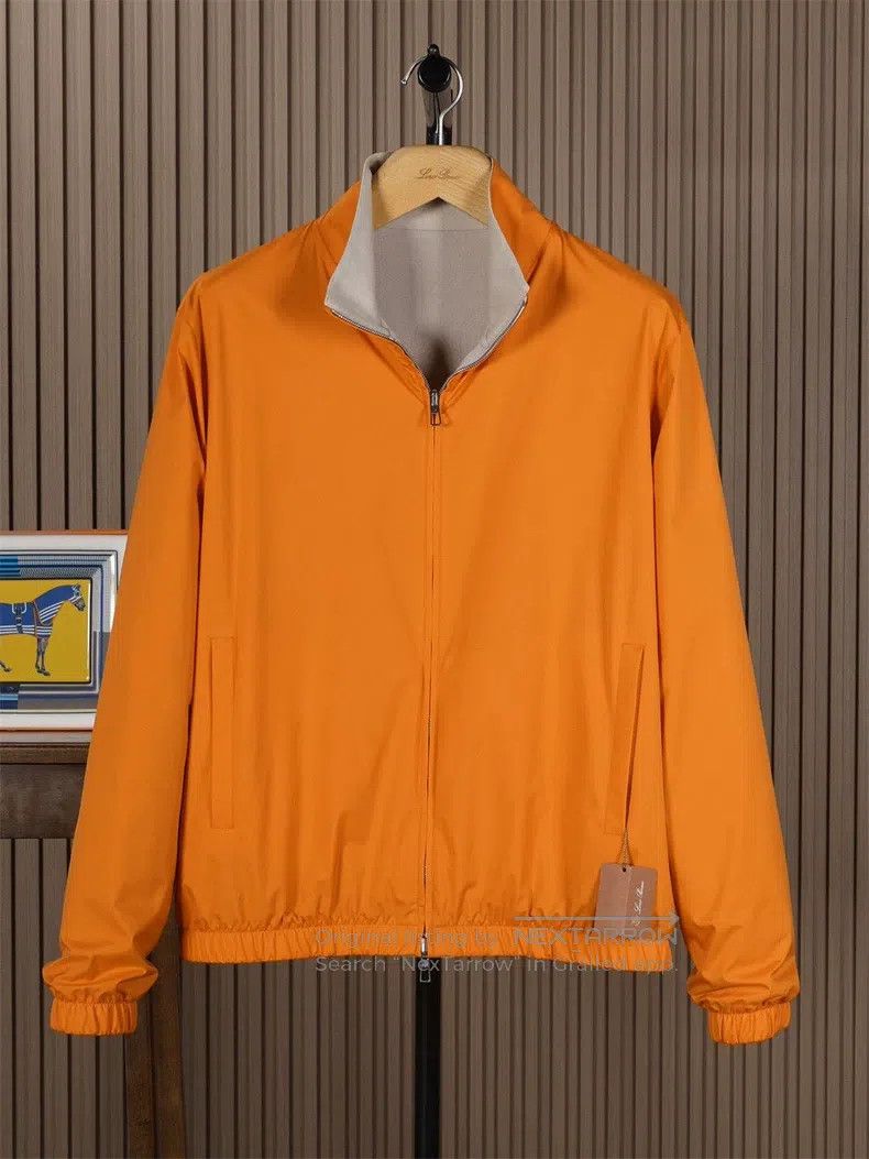 Loro Piana Loro Piana Classic Bomber Double-Faced Jacket Size US L / EU 52-54 / 3 - 2 Thumbnail